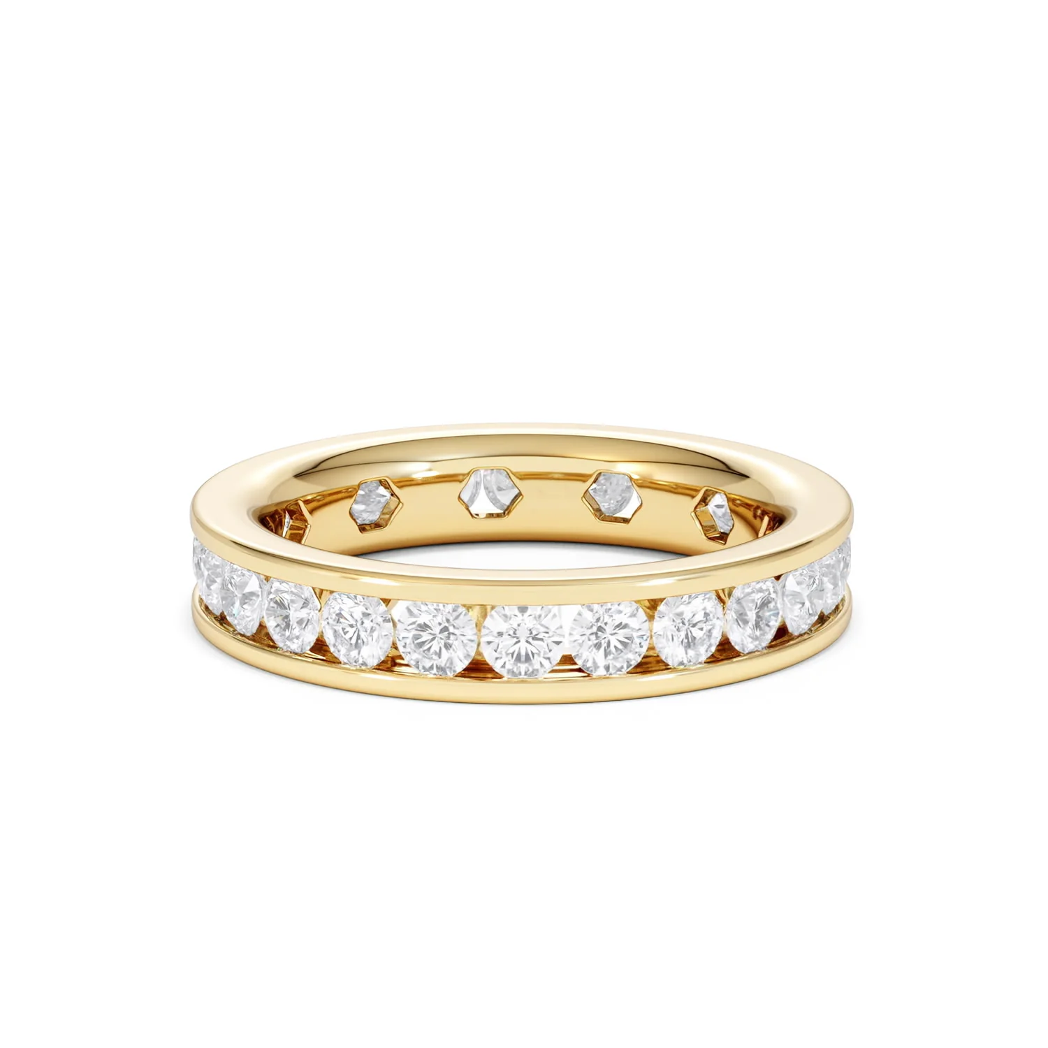 Diamond Eternity Ring Rae Channel Set 2.00ct H/Si in 18K Gold - Image 38