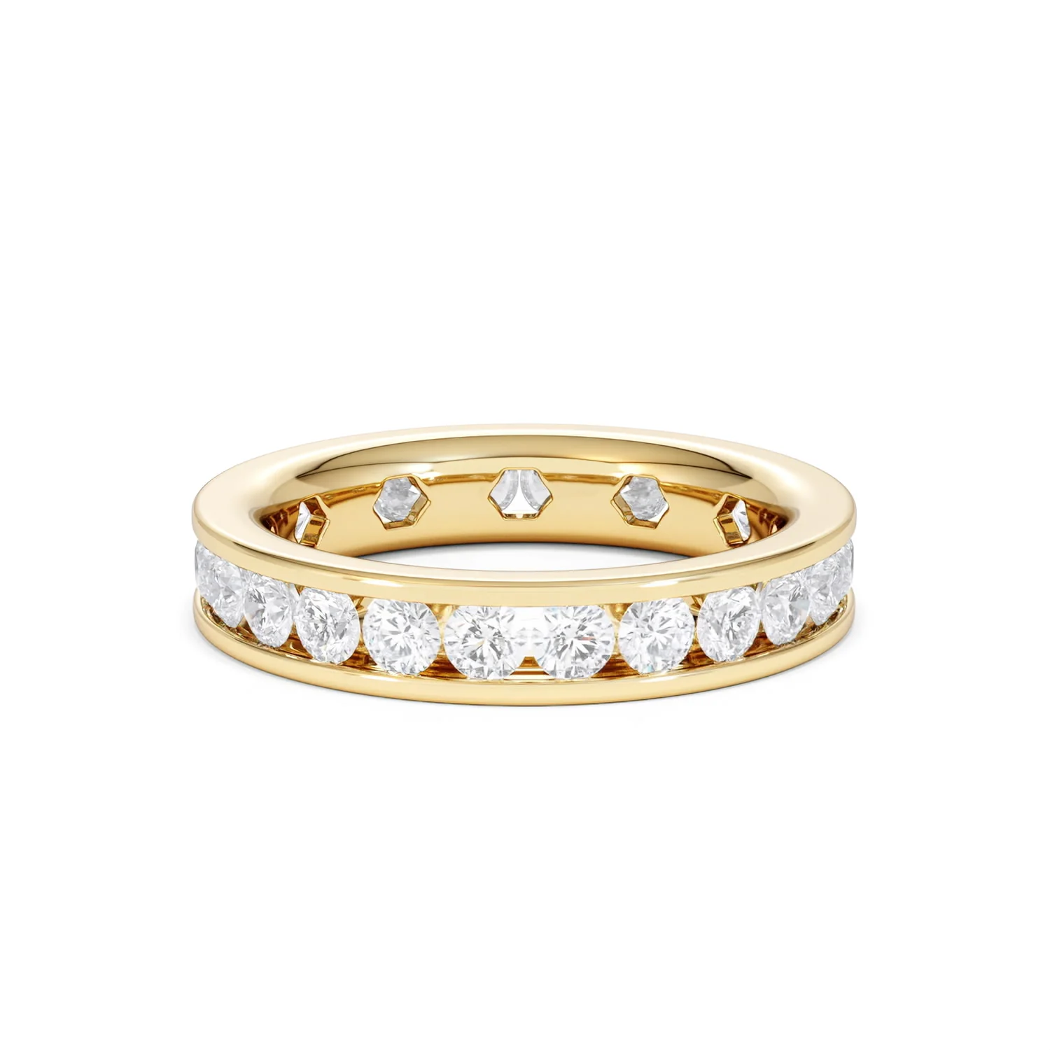 Diamond Eternity Ring Rae Channel Set 2.00ct H/Si in 18K Gold - Image 43