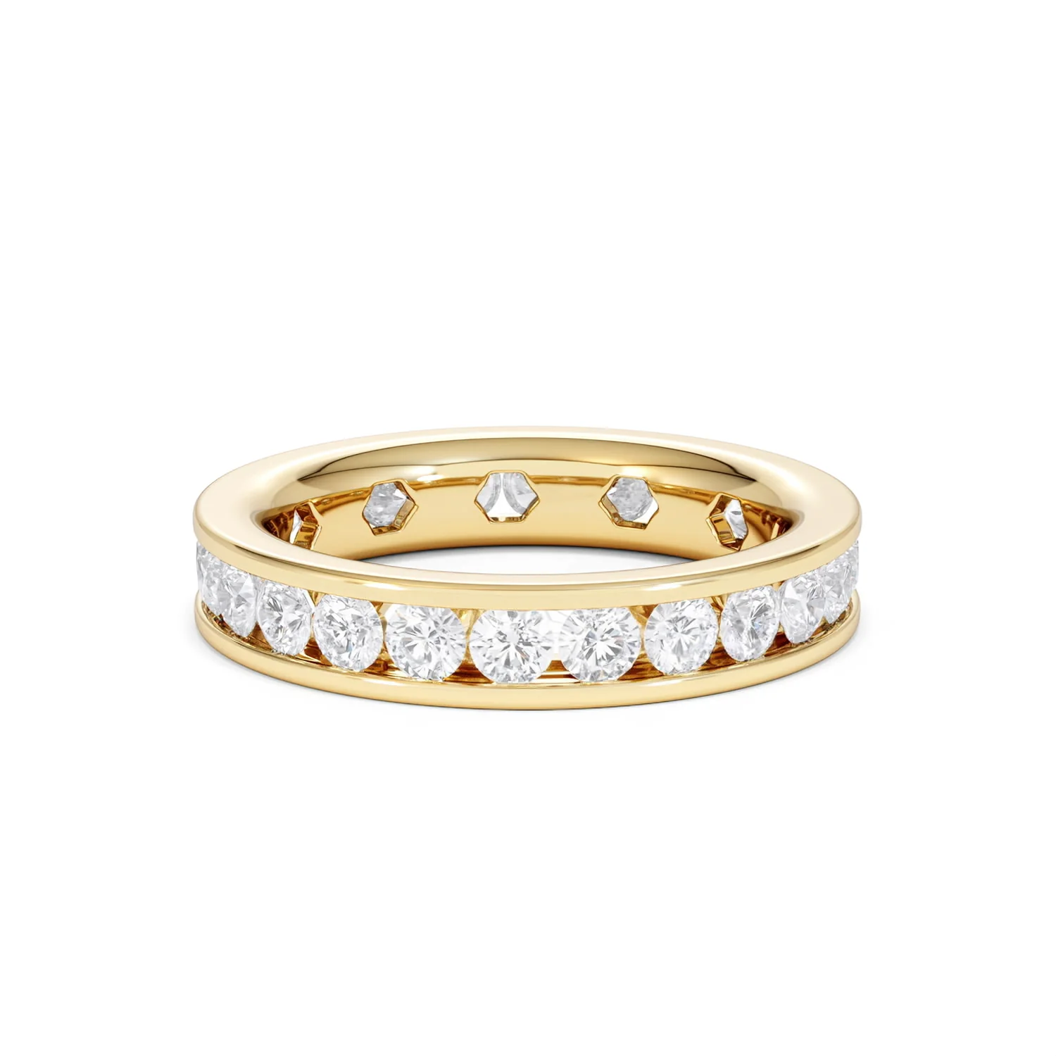 Diamond Eternity Ring Rae Channel Set 2.00ct H/Si in 18K Gold - Image 44
