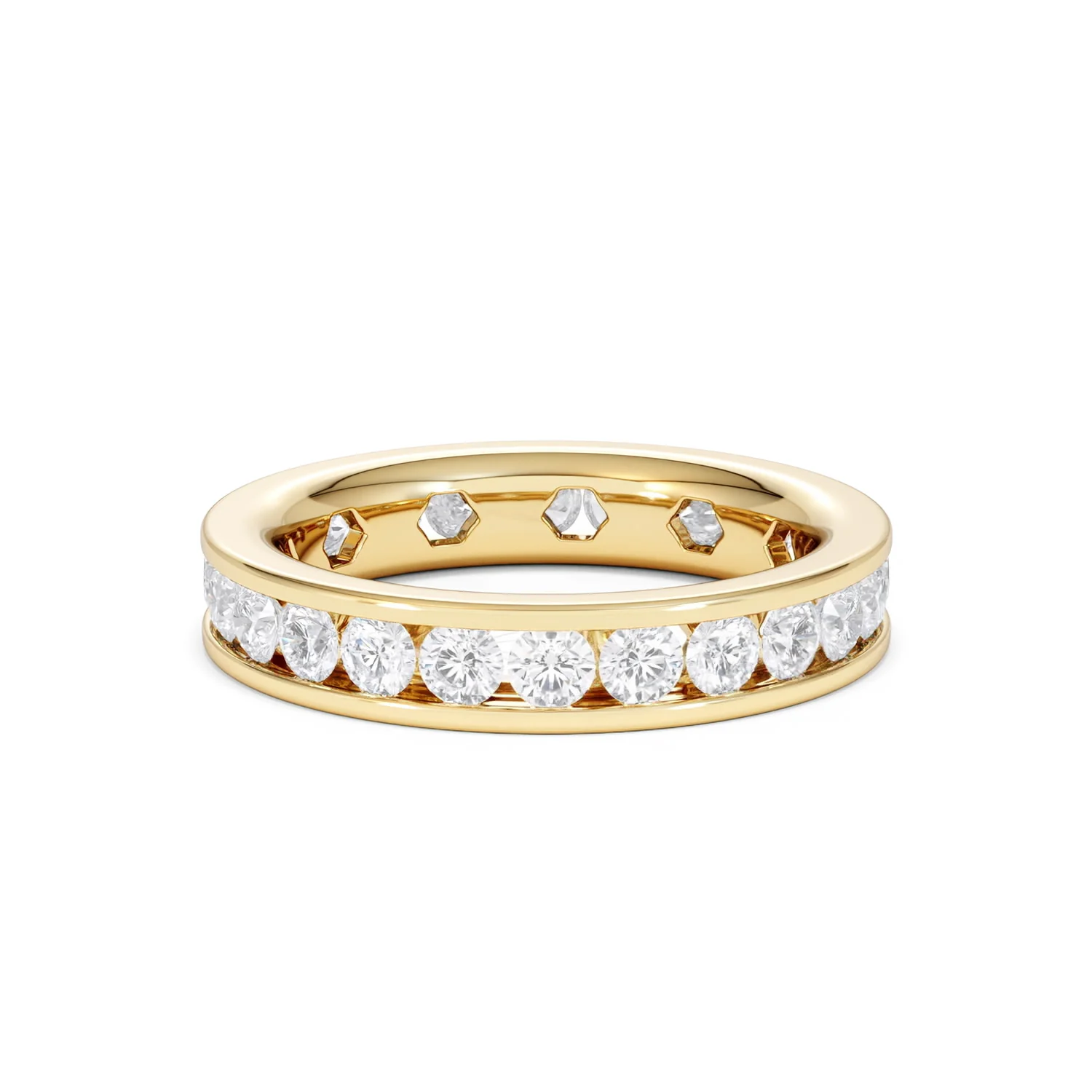 Diamond Eternity Ring Rae Channel Set 2.00ct H/Si in 18K Gold - Image 48