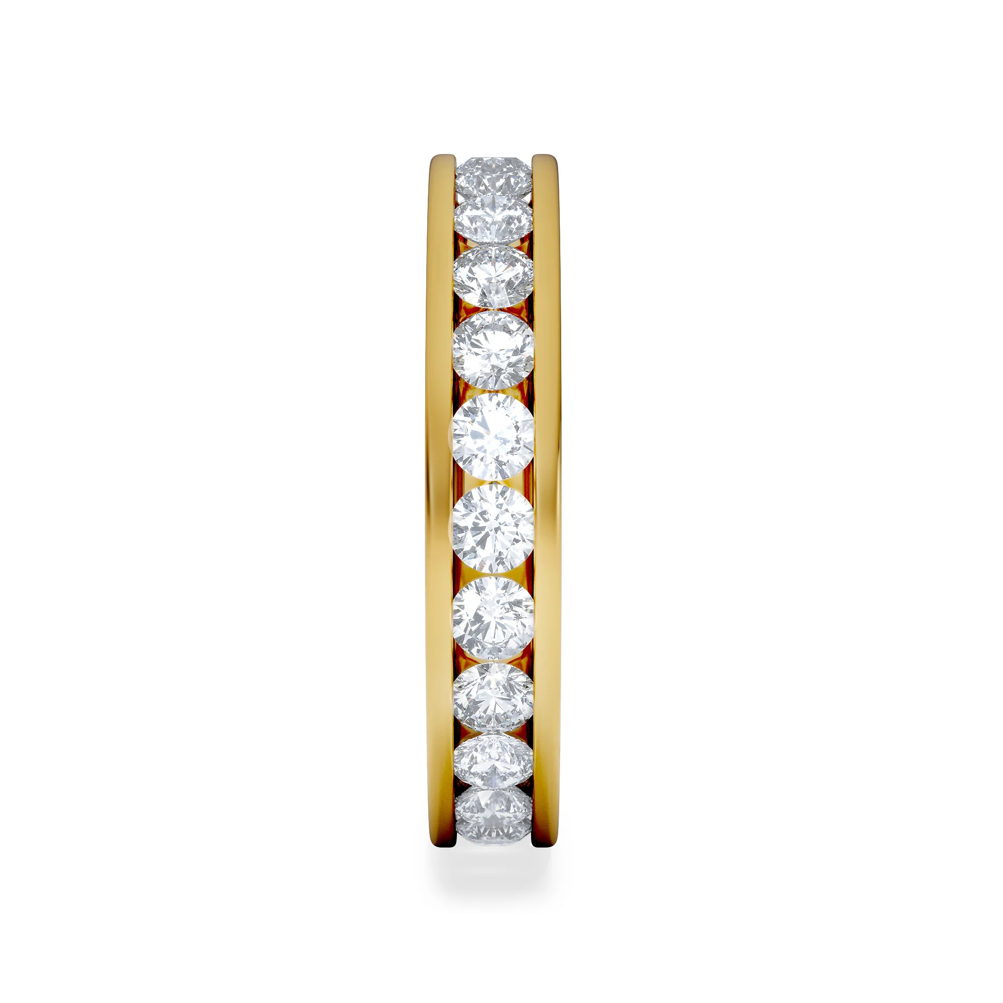 Diamond Eternity Ring Rae Channel Set 2.00ct H/Si in 18K Gold - Image 5