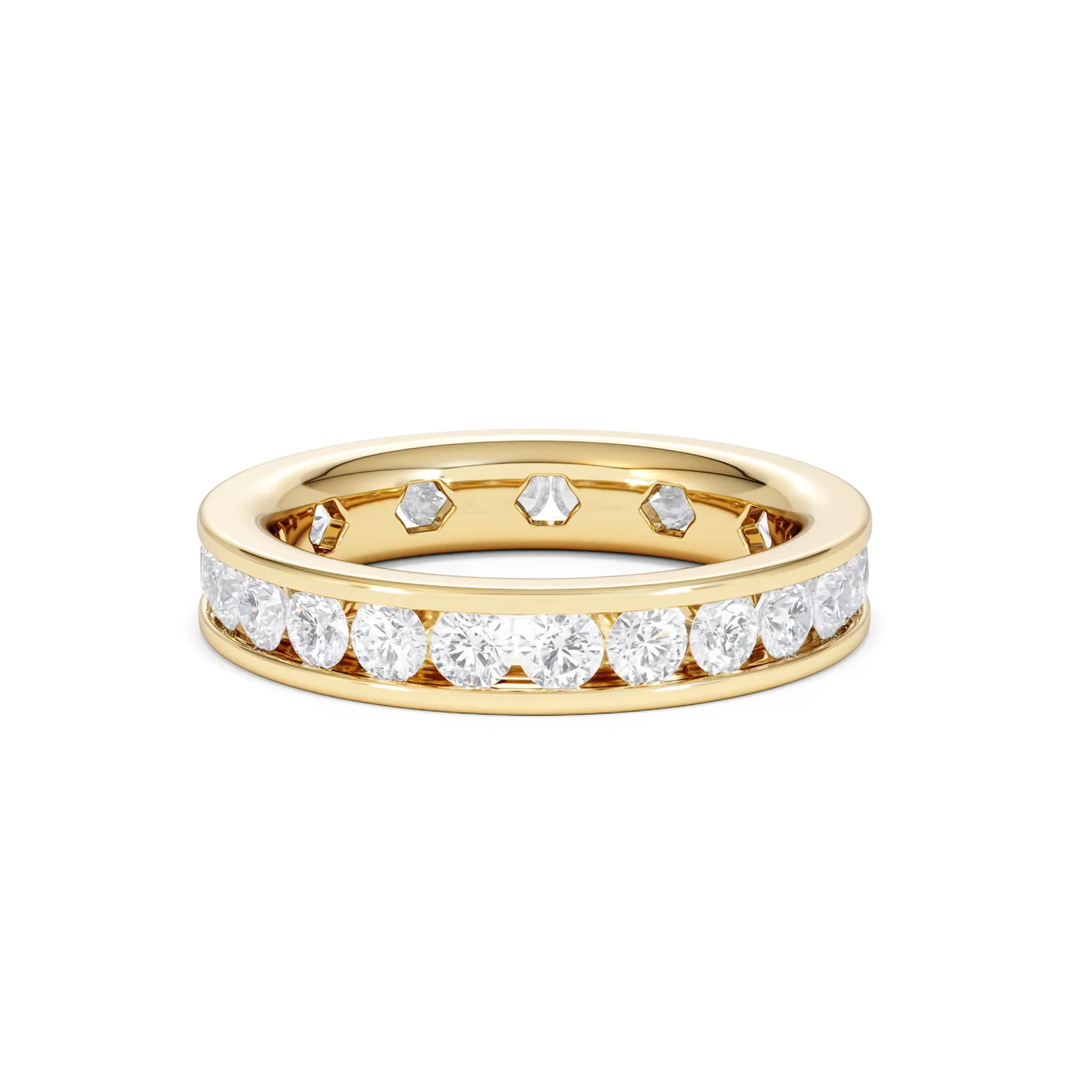 Diamond Eternity Ring Rae Channel Set 2.00ct H/Si in 18K Gold - Image 82