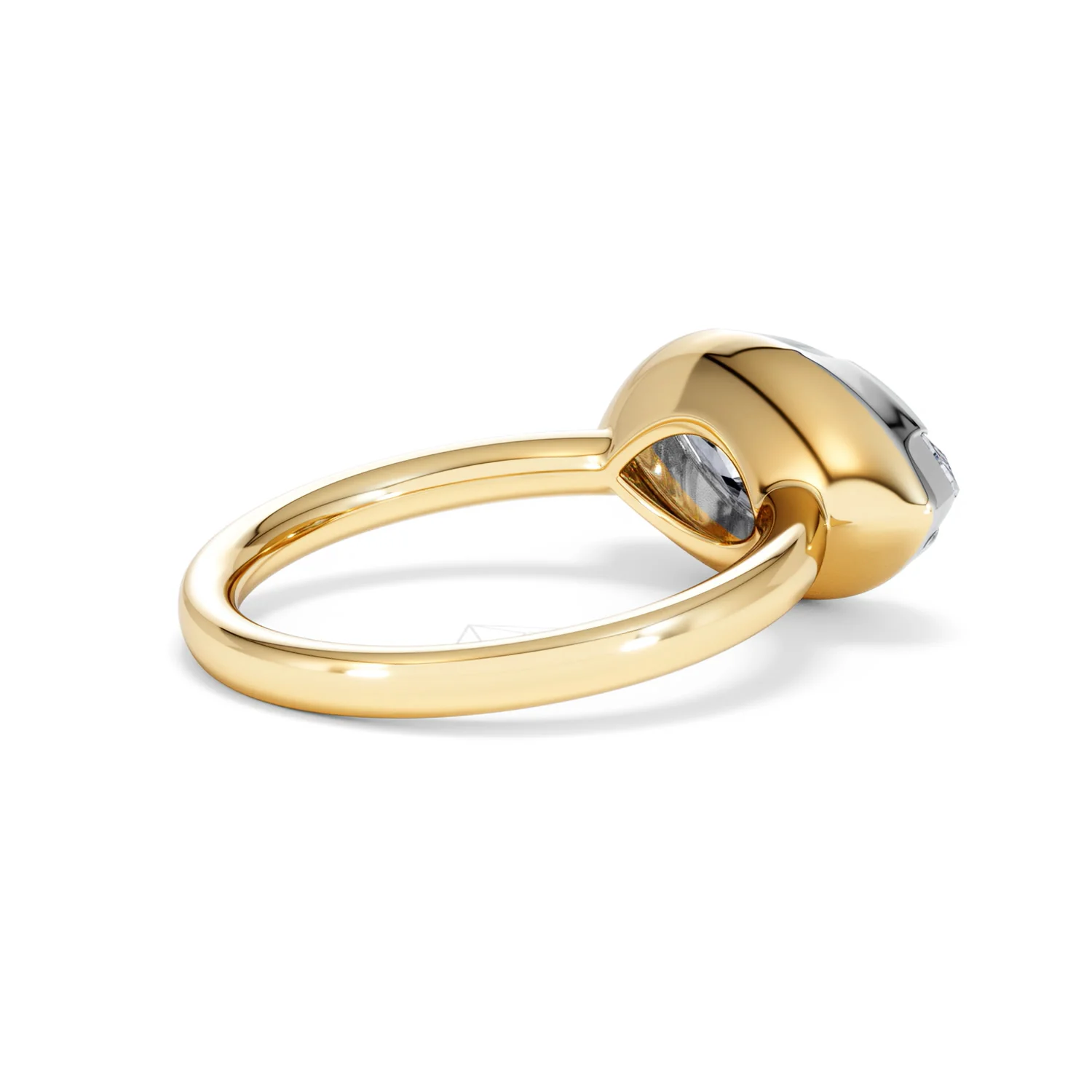 East West 3.00ct Marquise Cut Lab Diamond Solitaire Engagement Ring in 18K Yellow Gold - Image 35