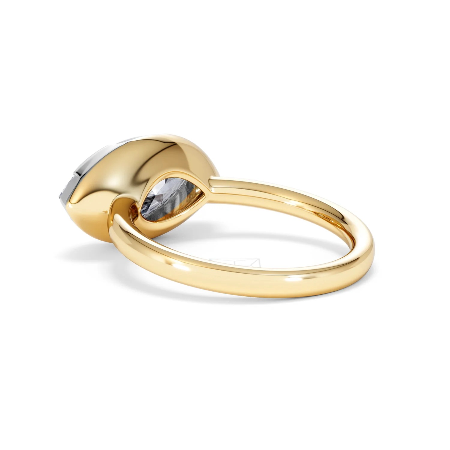 East West 3.00ct Marquise Cut Lab Diamond Solitaire Engagement Ring in 18K Yellow Gold - Image 57
