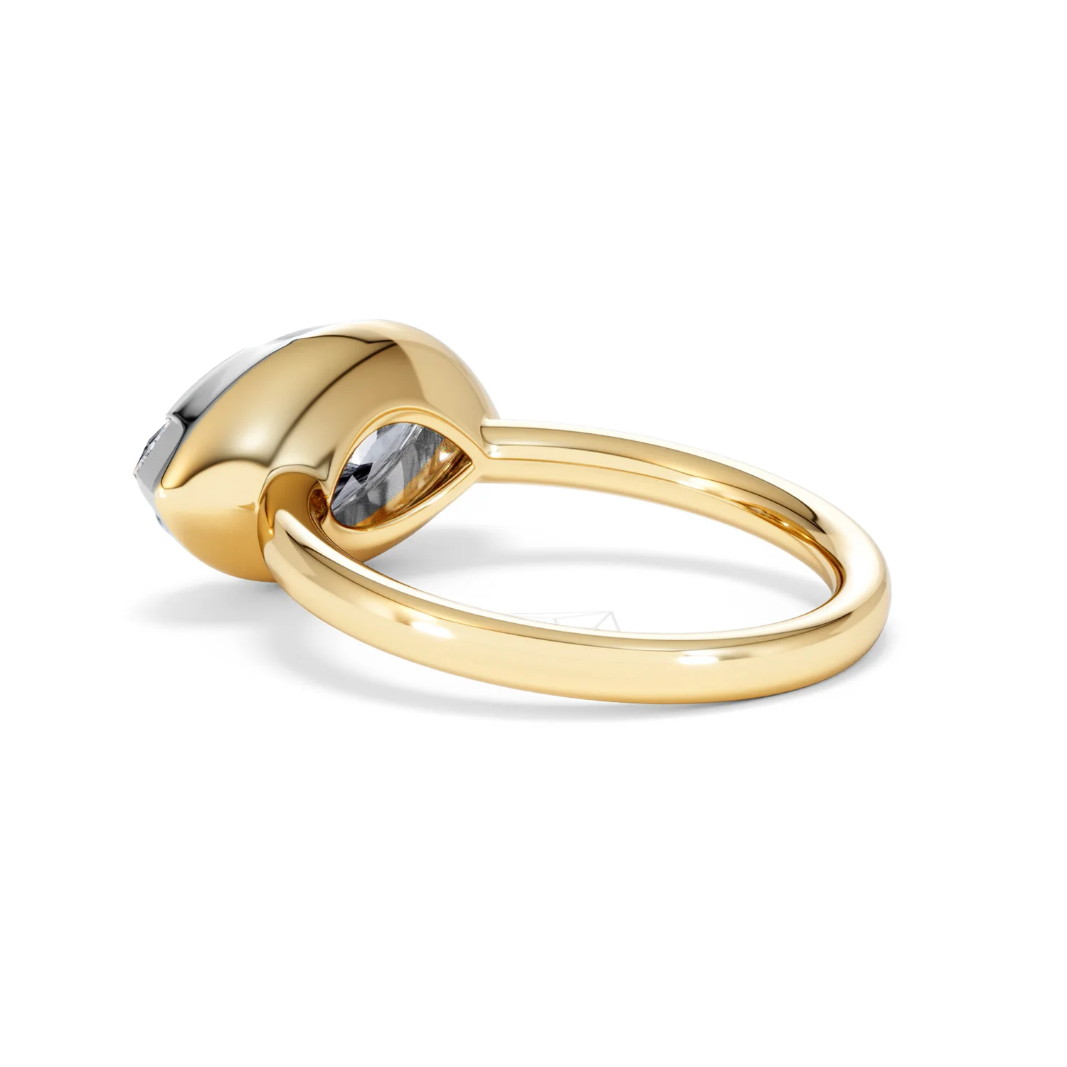East West 3.00ct Marquise Cut Lab Diamond Solitaire Engagement Ring in 18K Yellow Gold - Image 58