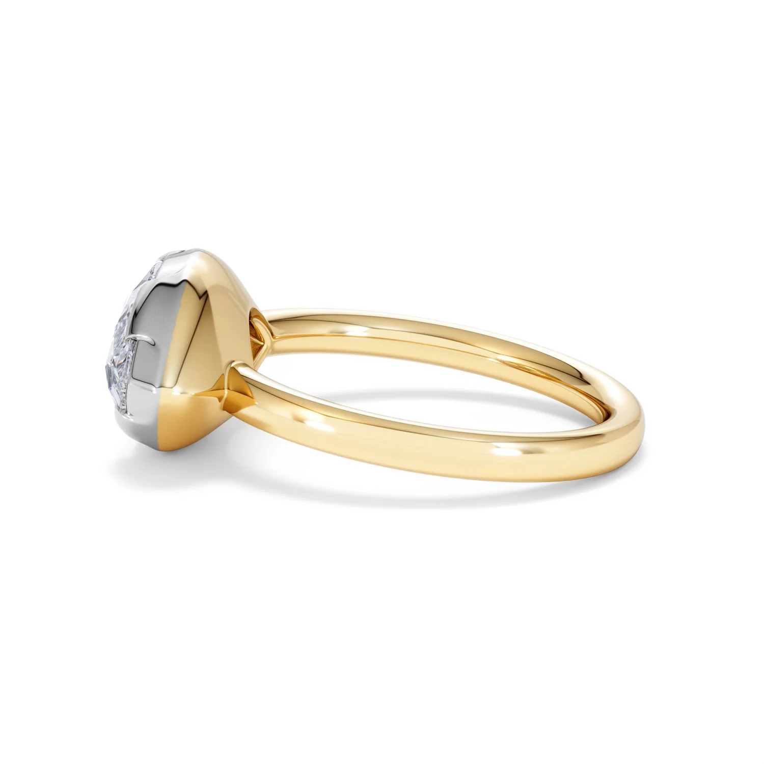 East West 3.00ct Marquise Cut Lab Diamond Solitaire Engagement Ring in 18K Yellow Gold - Image 66