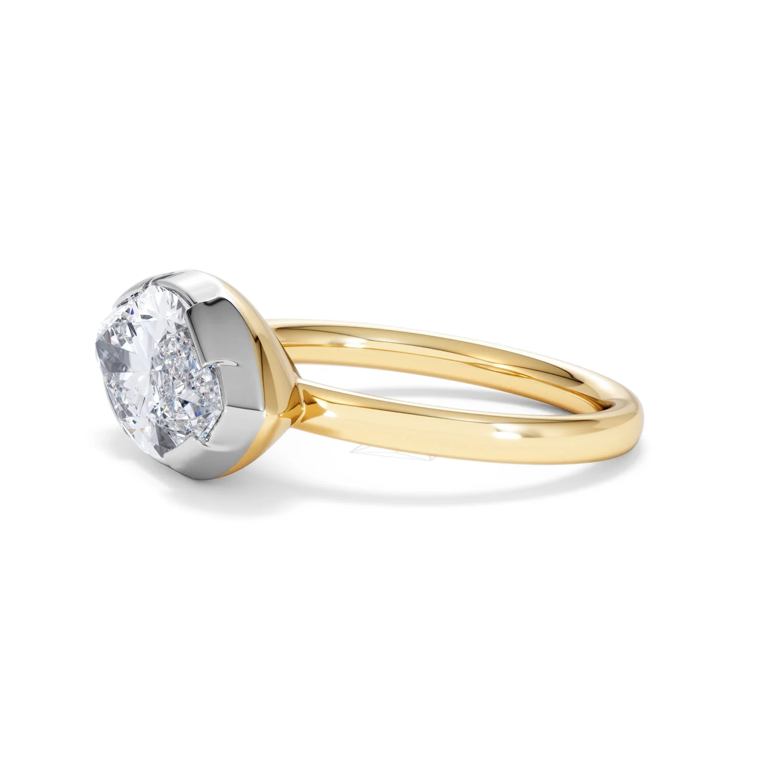 East West 3.00ct Marquise Cut Lab Diamond Solitaire Engagement Ring in 18K Yellow Gold - Image 72