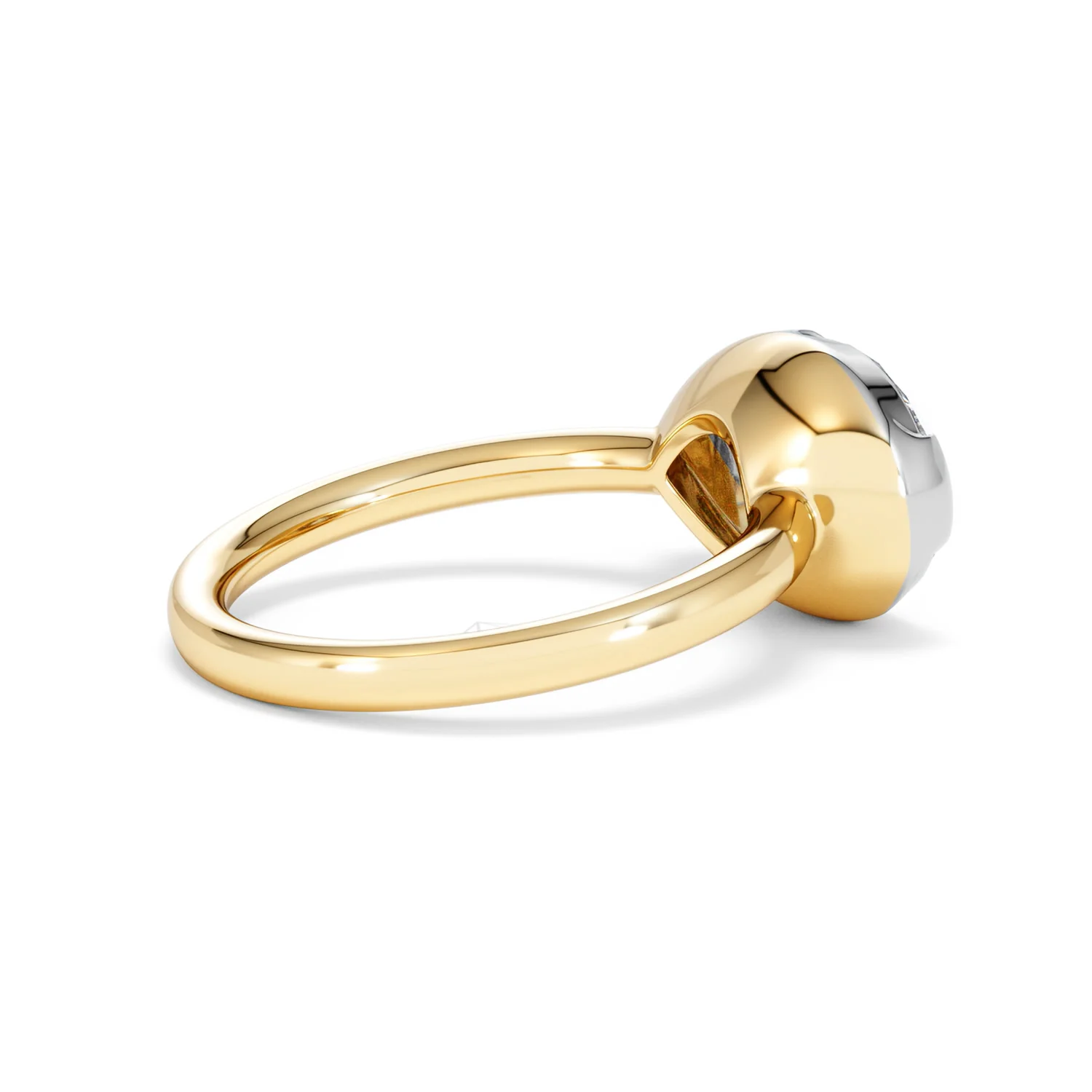 East West 3.00ct Pear Cut Lab Diamond Solitaire Engagement Ring in 18K Yellow Gold - Image 33
