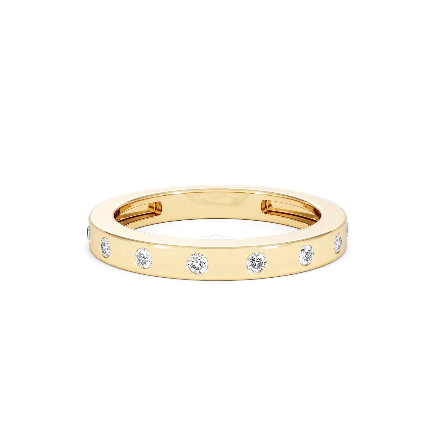 Élan 0.90ct Lab Diamond Ring in 18K Gold Vermeil - Image 10