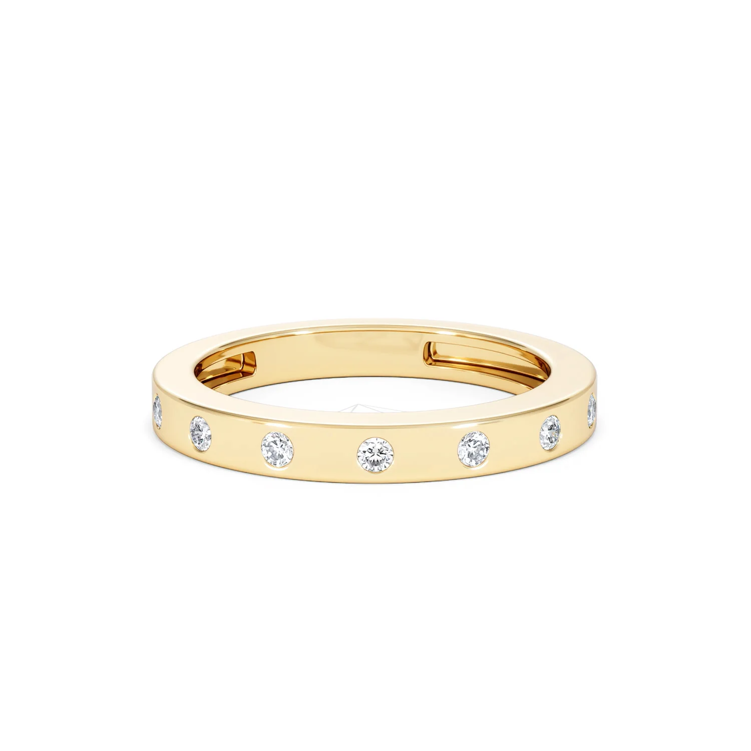 Élan 0.90ct Lab Diamond Ring in 18K Gold Vermeil - Image 12