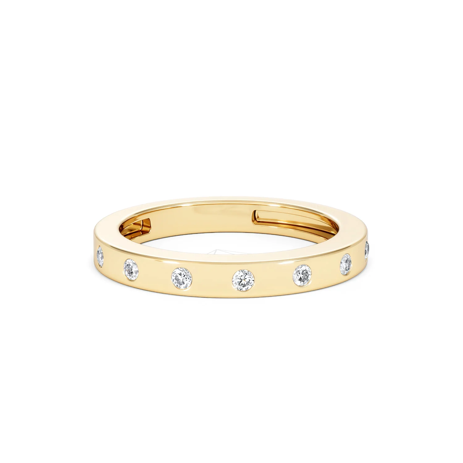Élan 0.90ct Lab Diamond Ring in 18K Gold Vermeil - Image 13