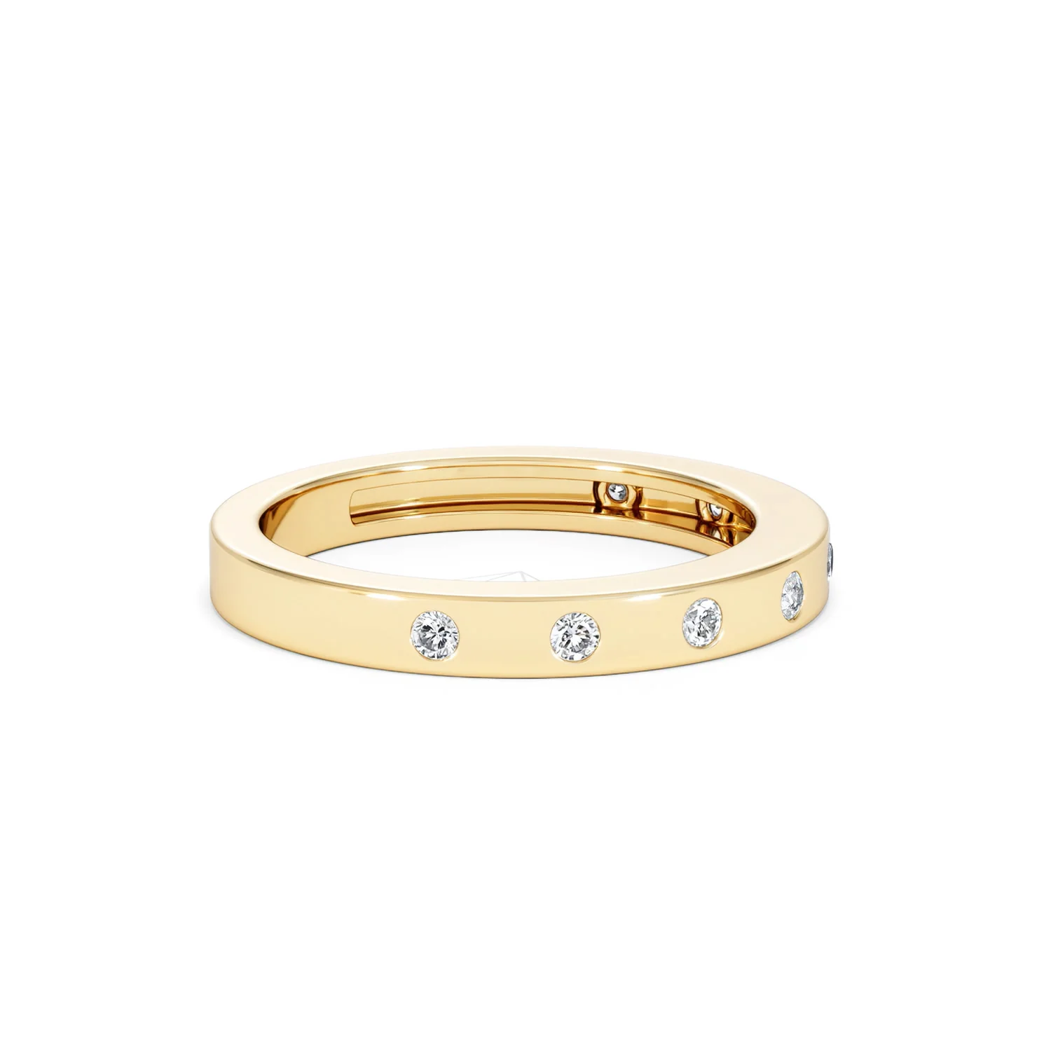 Élan 0.90ct Lab Diamond Ring in 18K Gold Vermeil - Image 25