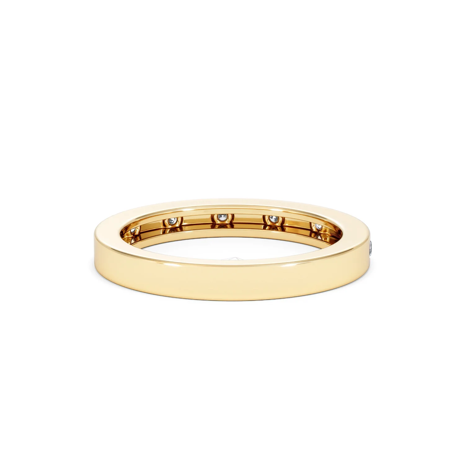 Élan 0.90ct Lab Diamond Ring in 18K Gold Vermeil - Image 47
