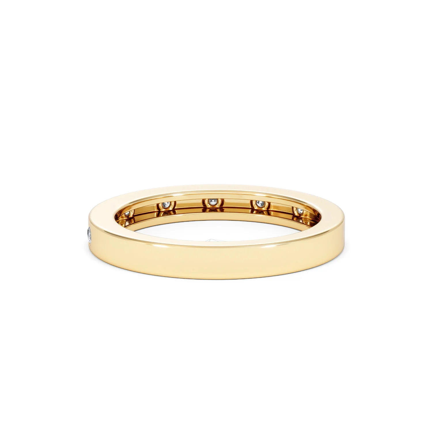 Élan 0.90ct Lab Diamond Ring in 18K Gold Vermeil - Image 52