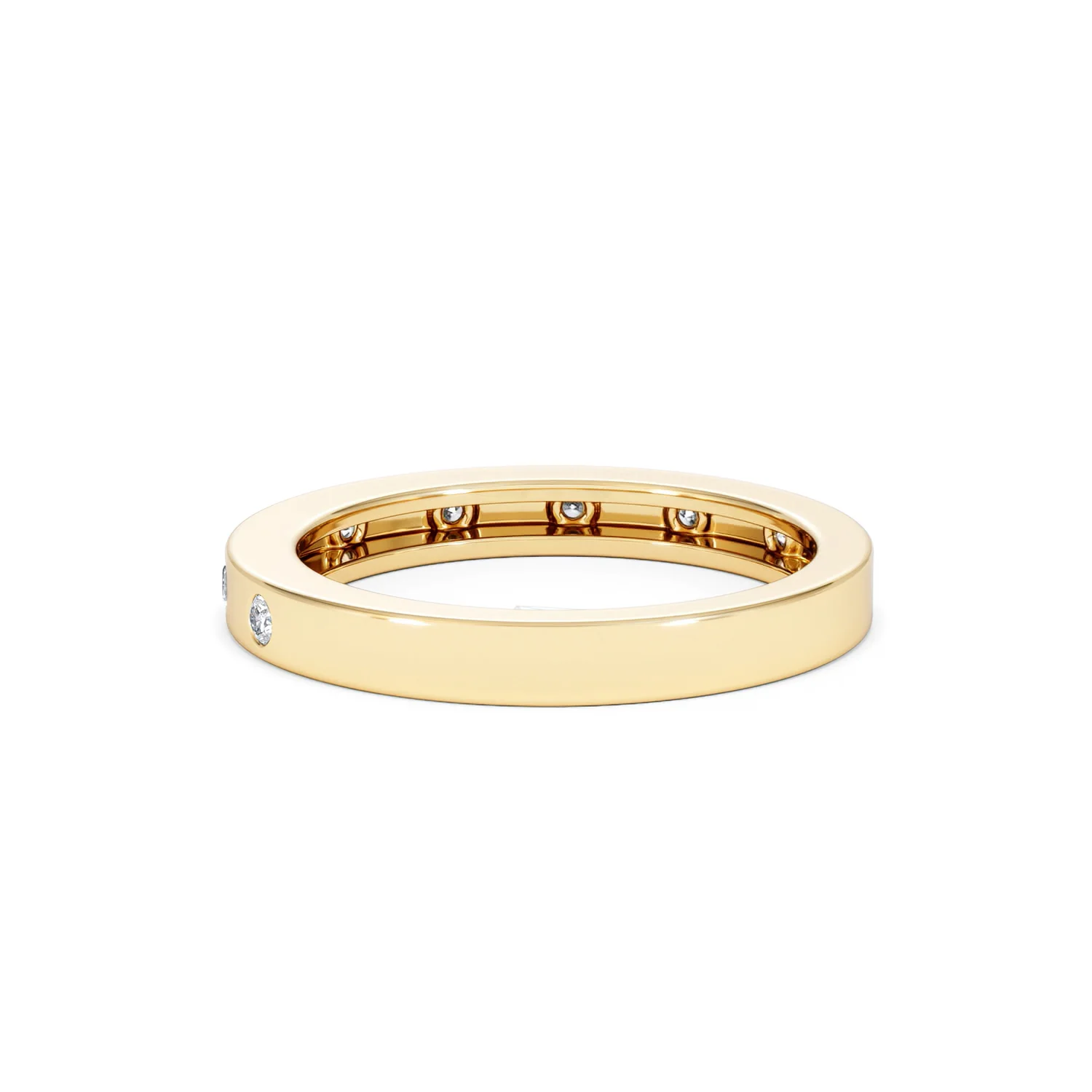 Élan 0.90ct Lab Diamond Ring in 18K Gold Vermeil - Image 56