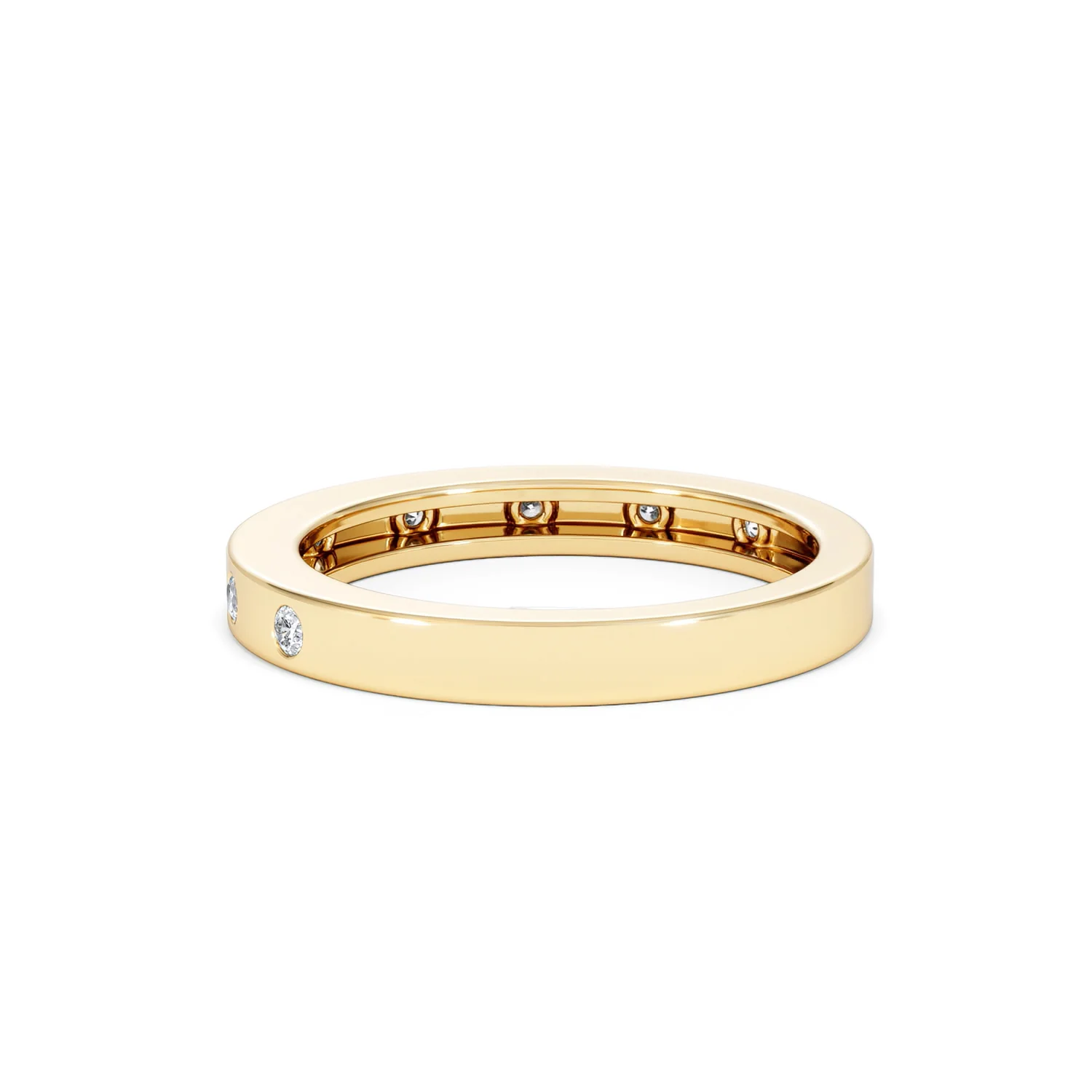 Élan 0.90ct Lab Diamond Ring in 18K Gold Vermeil - Image 58