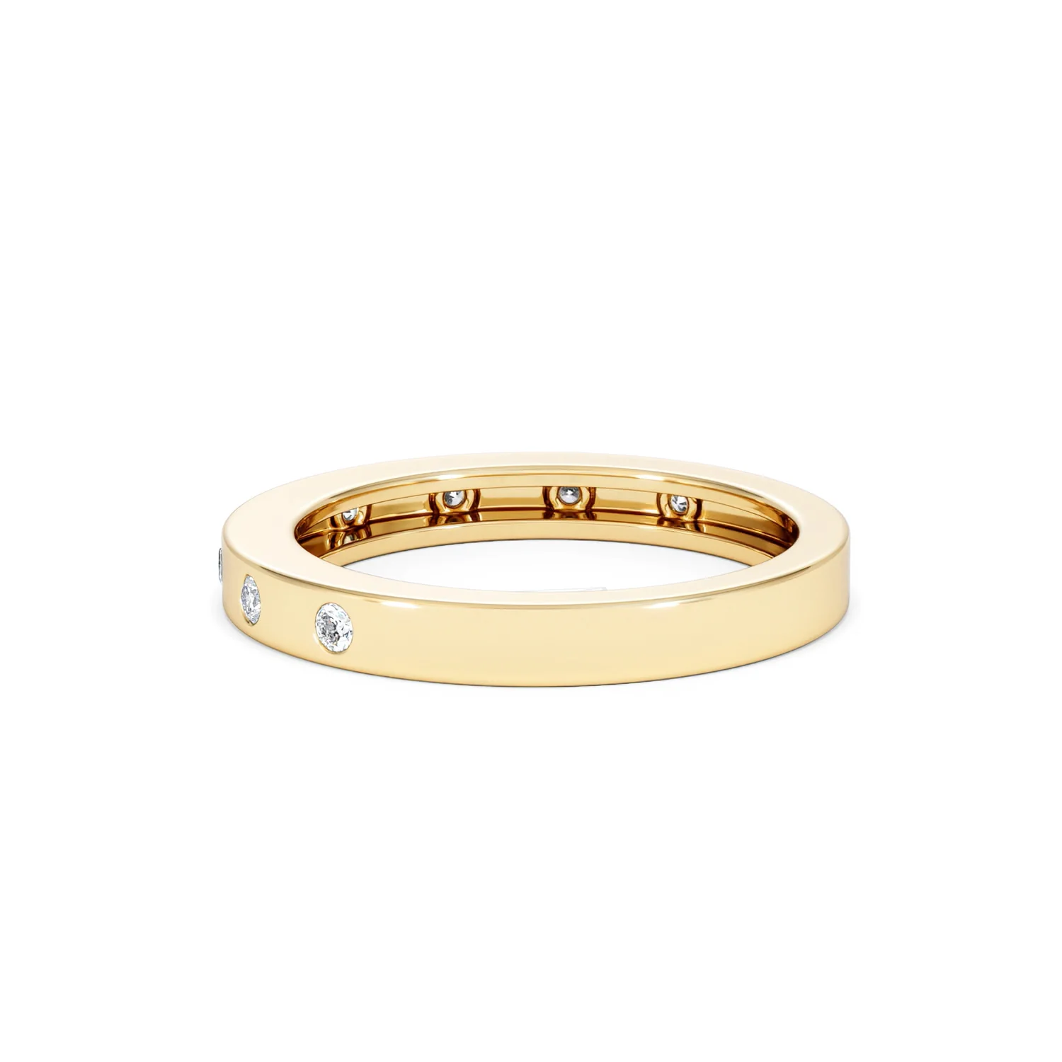 Élan 0.90ct Lab Diamond Ring in 18K Gold Vermeil - Image 61