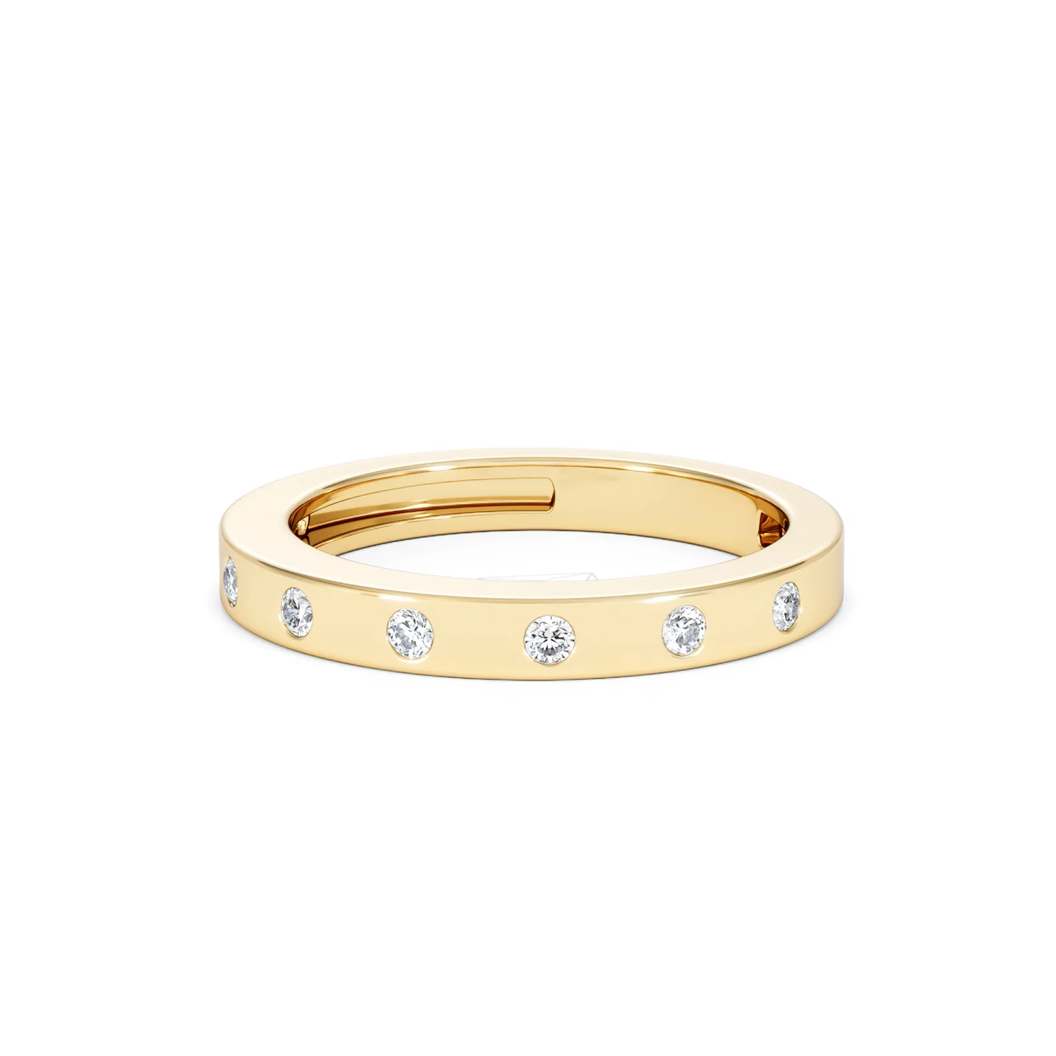 Élan 0.90ct Lab Diamond Ring in 18K Gold Vermeil - Image 81