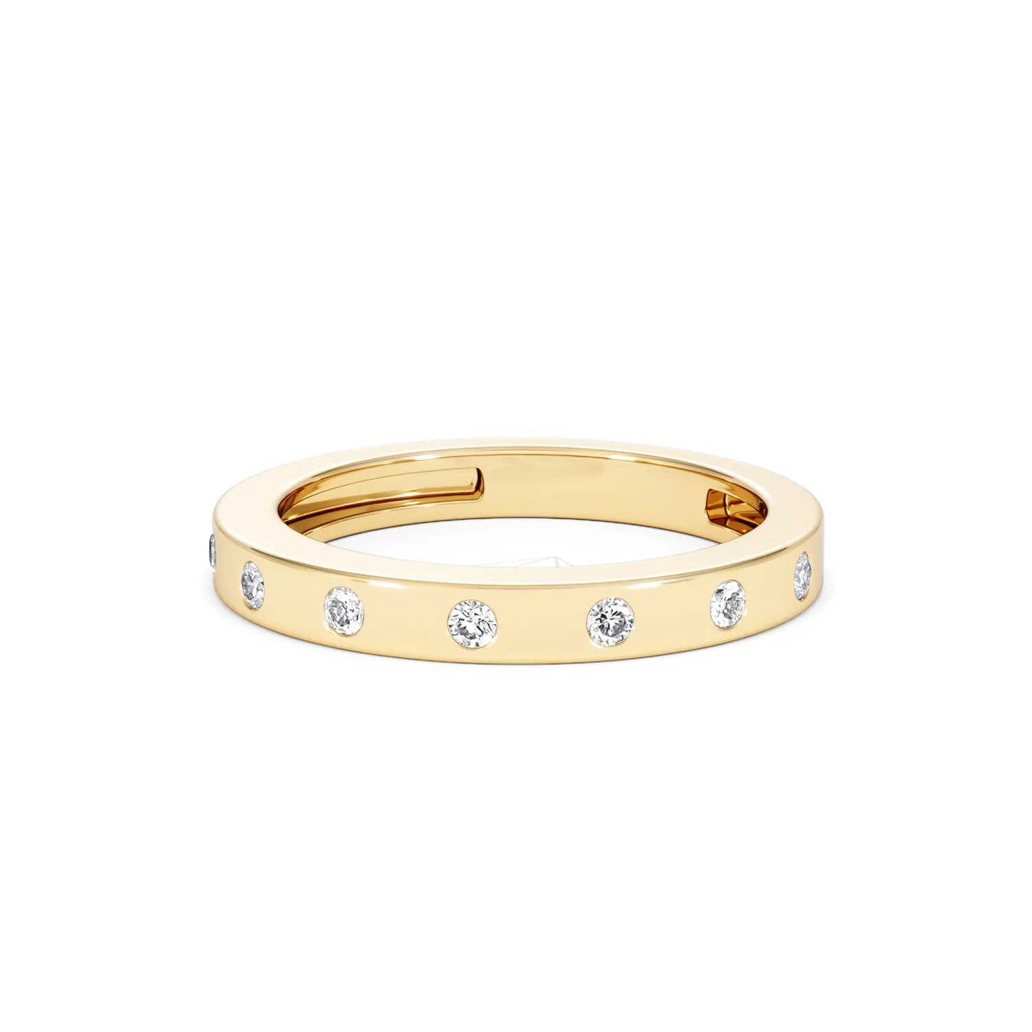 Élan 0.90ct Lab Diamond Ring in 18K Gold Vermeil - Image 84