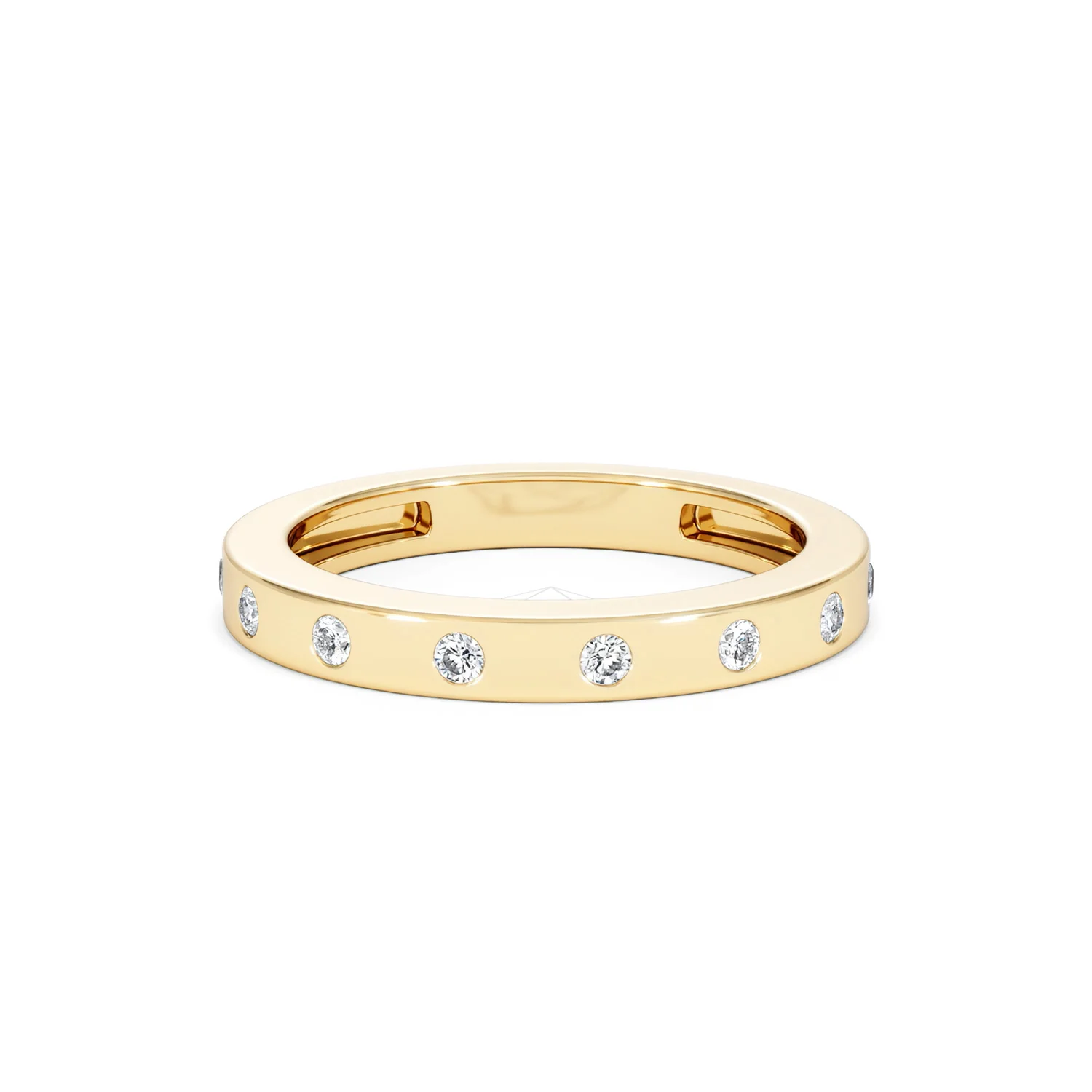 Élan 0.90ct Lab Diamond Ring in 18K Gold Vermeil - Image 88