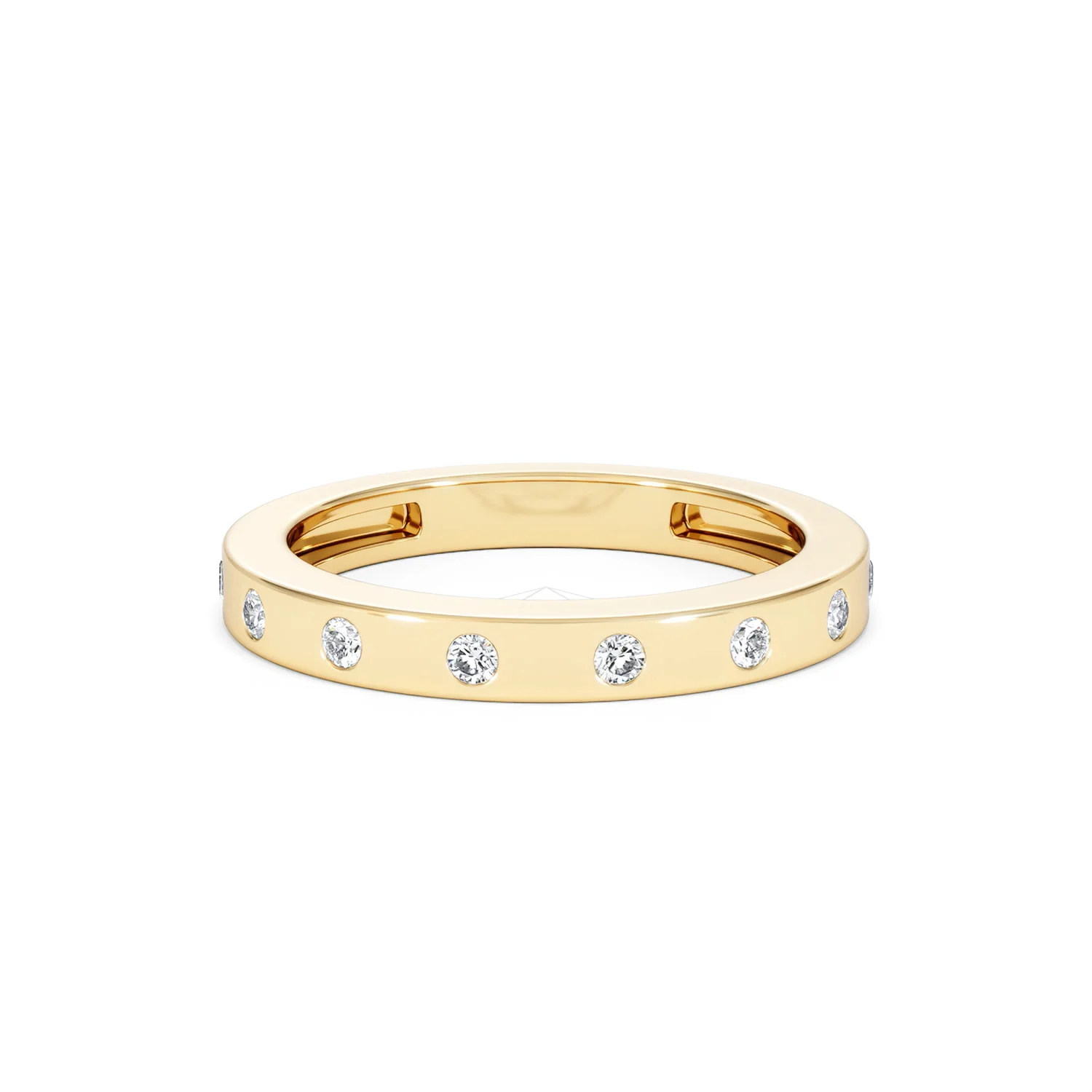 Élan 0.90ct Lab Diamond Ring in 18K Gold Vermeil - Image 9