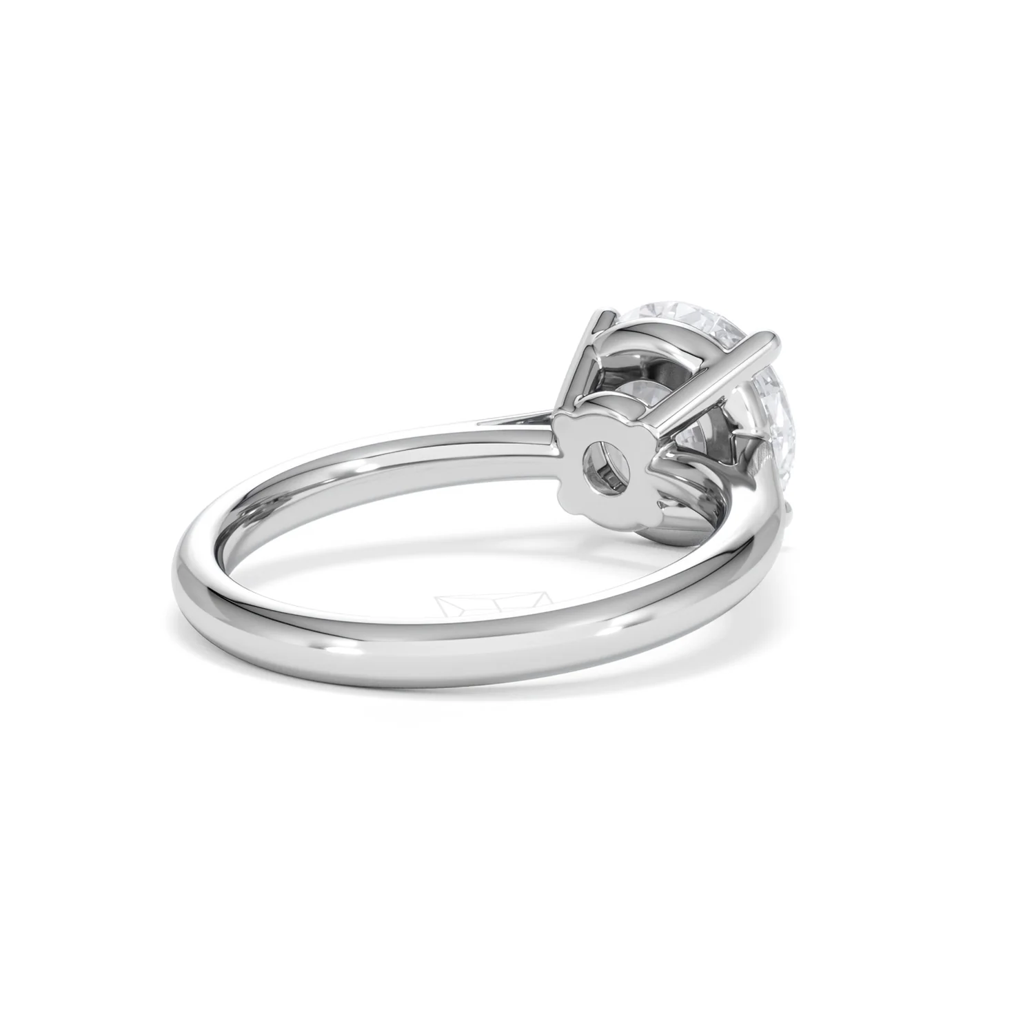 Elysia 3.00ct Lab Diamond Round Cut Engagement Ring in Platinum G/VS1 - Image 41