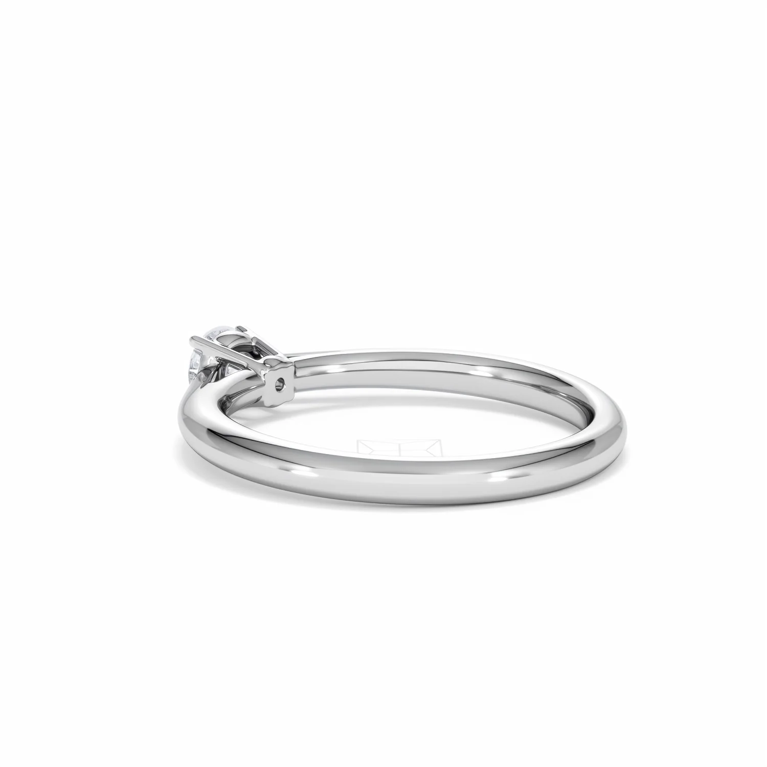 Engagement Ring Elysia 0.25ct Lab Diamond G/Vs in Platinum - Image 58