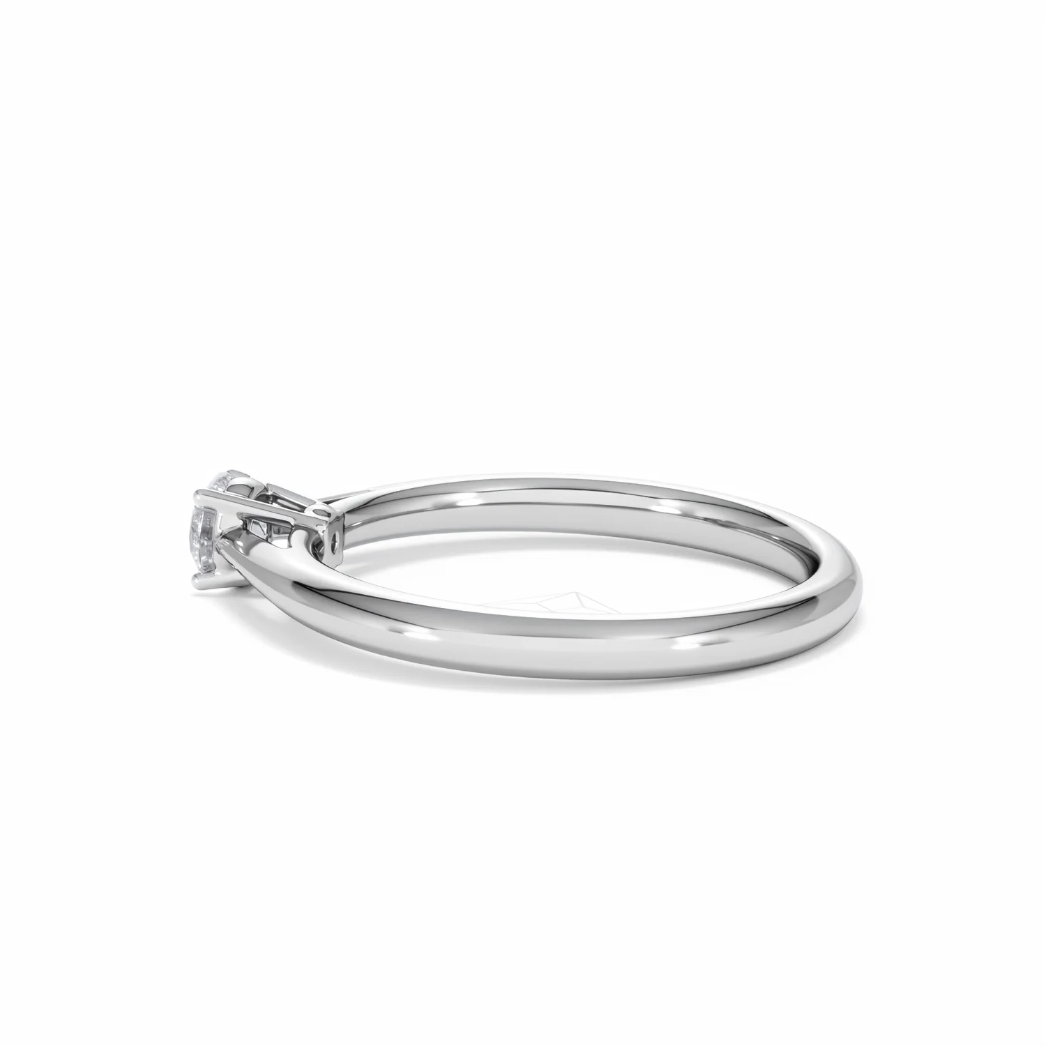 Engagement Ring Elysia 0.25ct Lab Diamond G/Vs in Platinum - Image 64