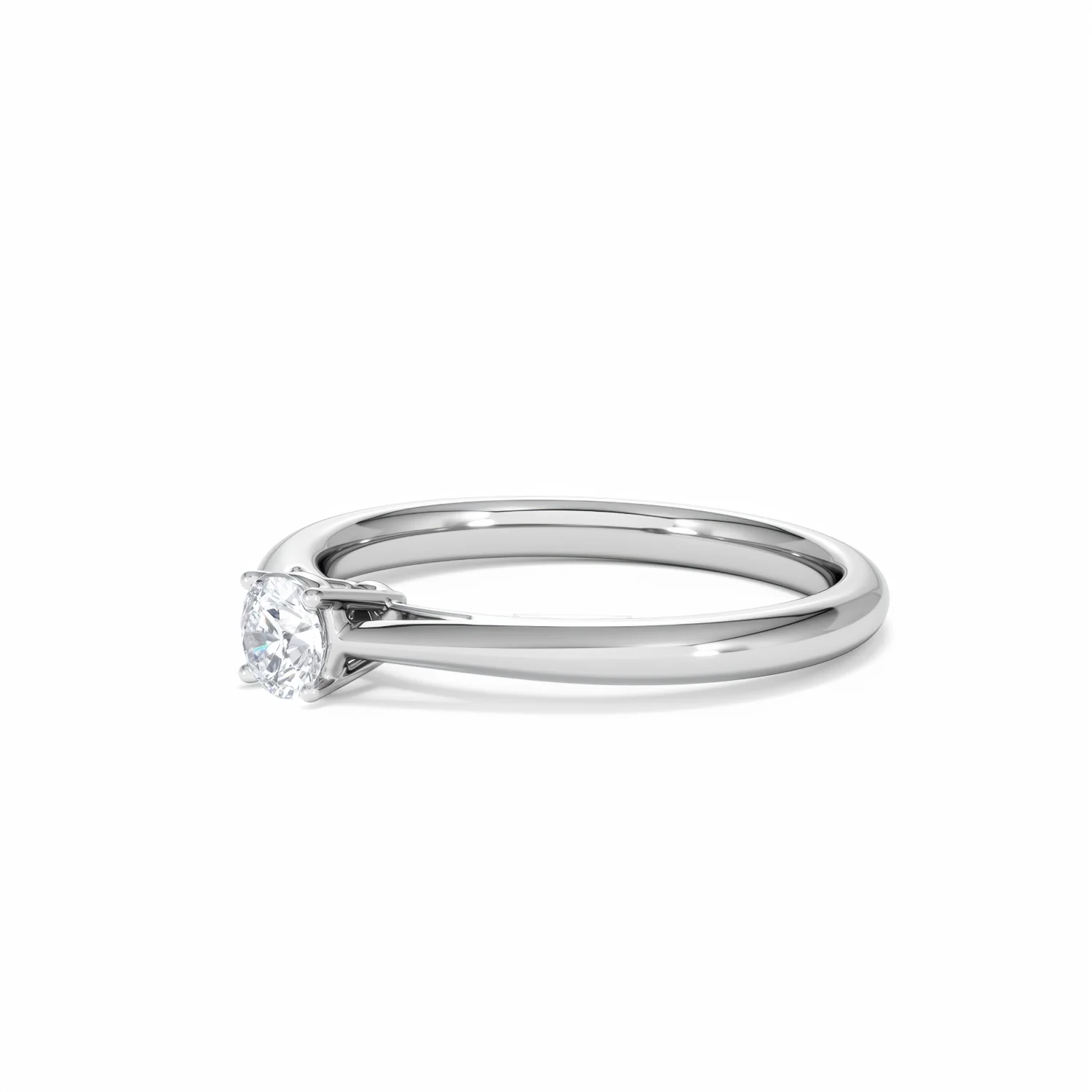 Engagement Ring Elysia 0.25ct Lab Diamond G/Vs in Platinum - Image 77