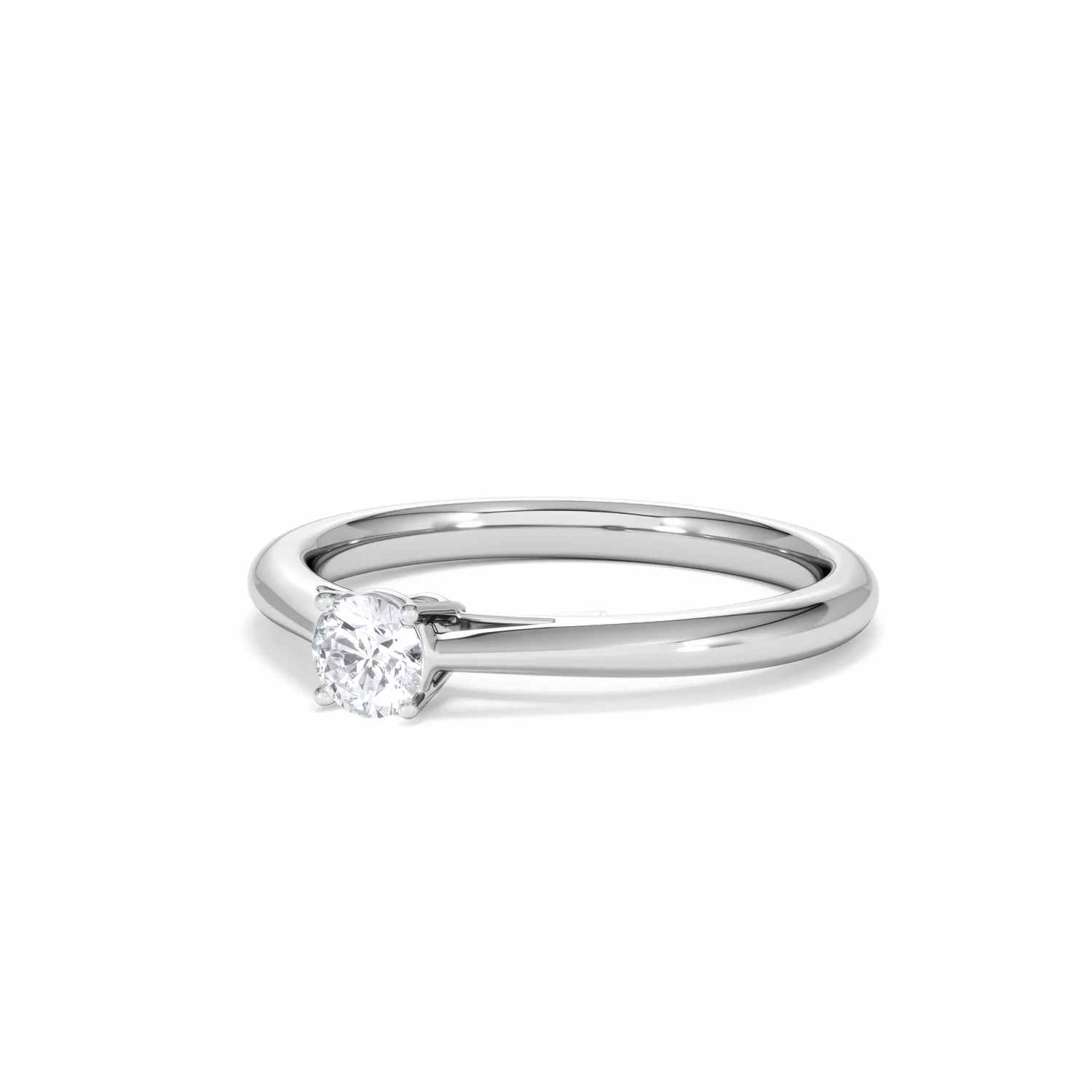 Engagement Ring Elysia 0.25ct Lab Diamond G/Vs in Platinum - Image 81