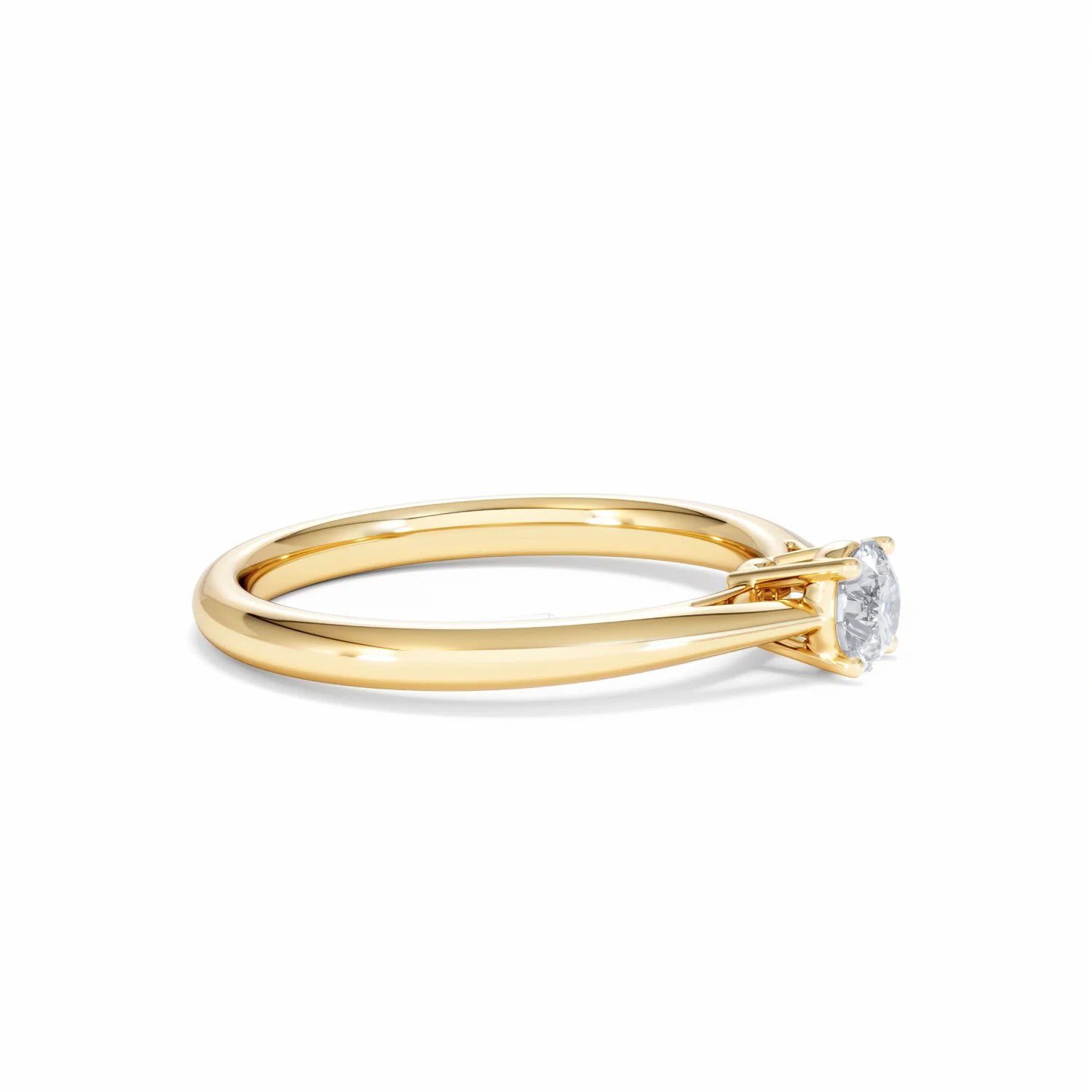 Engagement Ring Elysia 0.33ct Lab Diamond G/Vs in 18K Gold - Image 23