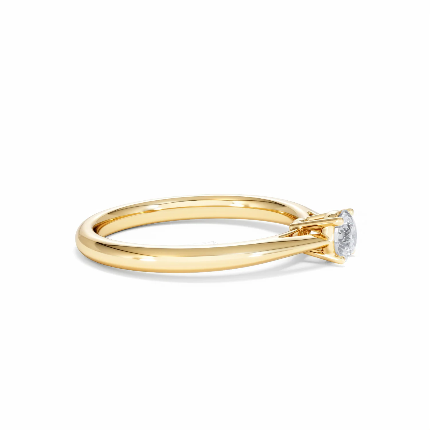 Engagement Ring Elysia 0.33ct Lab Diamond G/Vs in 18K Gold - Image 24