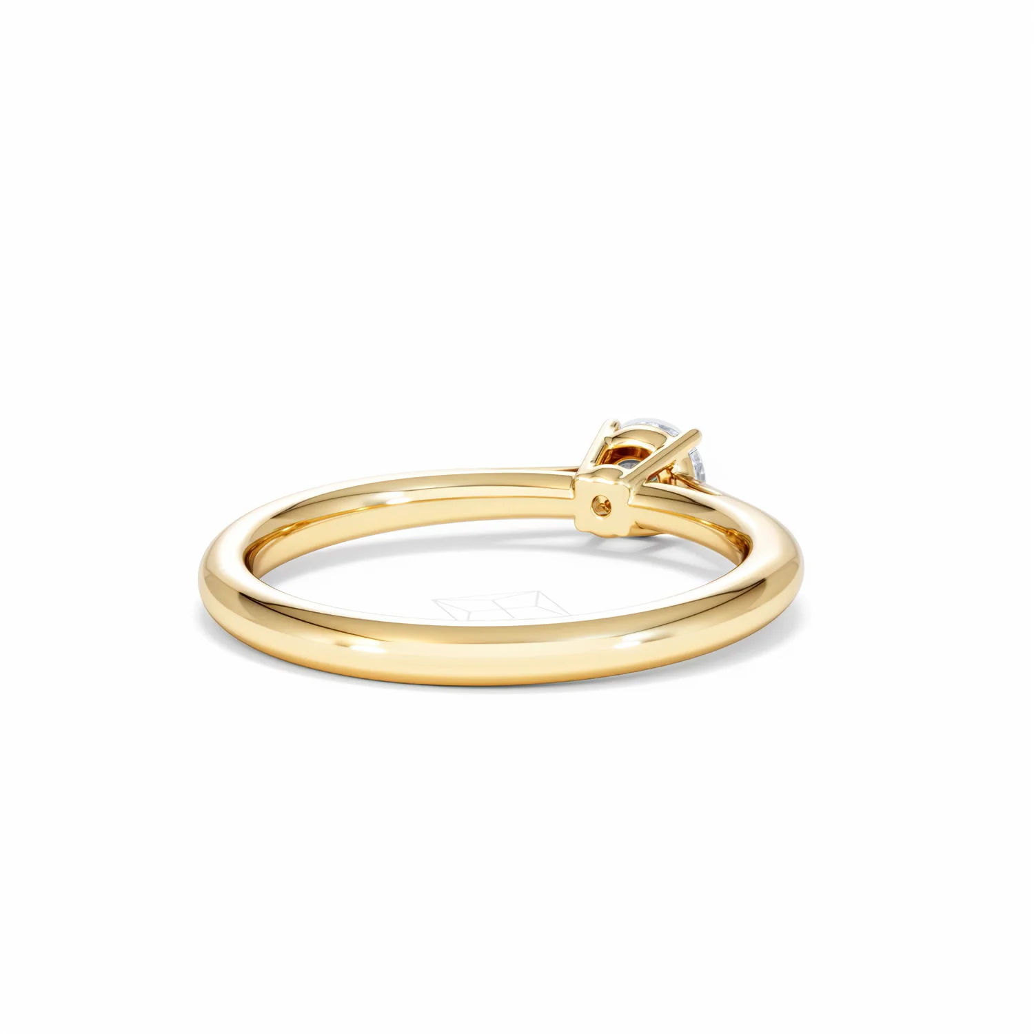 Engagement Ring Elysia 0.33ct Lab Diamond G/Vs in 18K Gold - Image 42