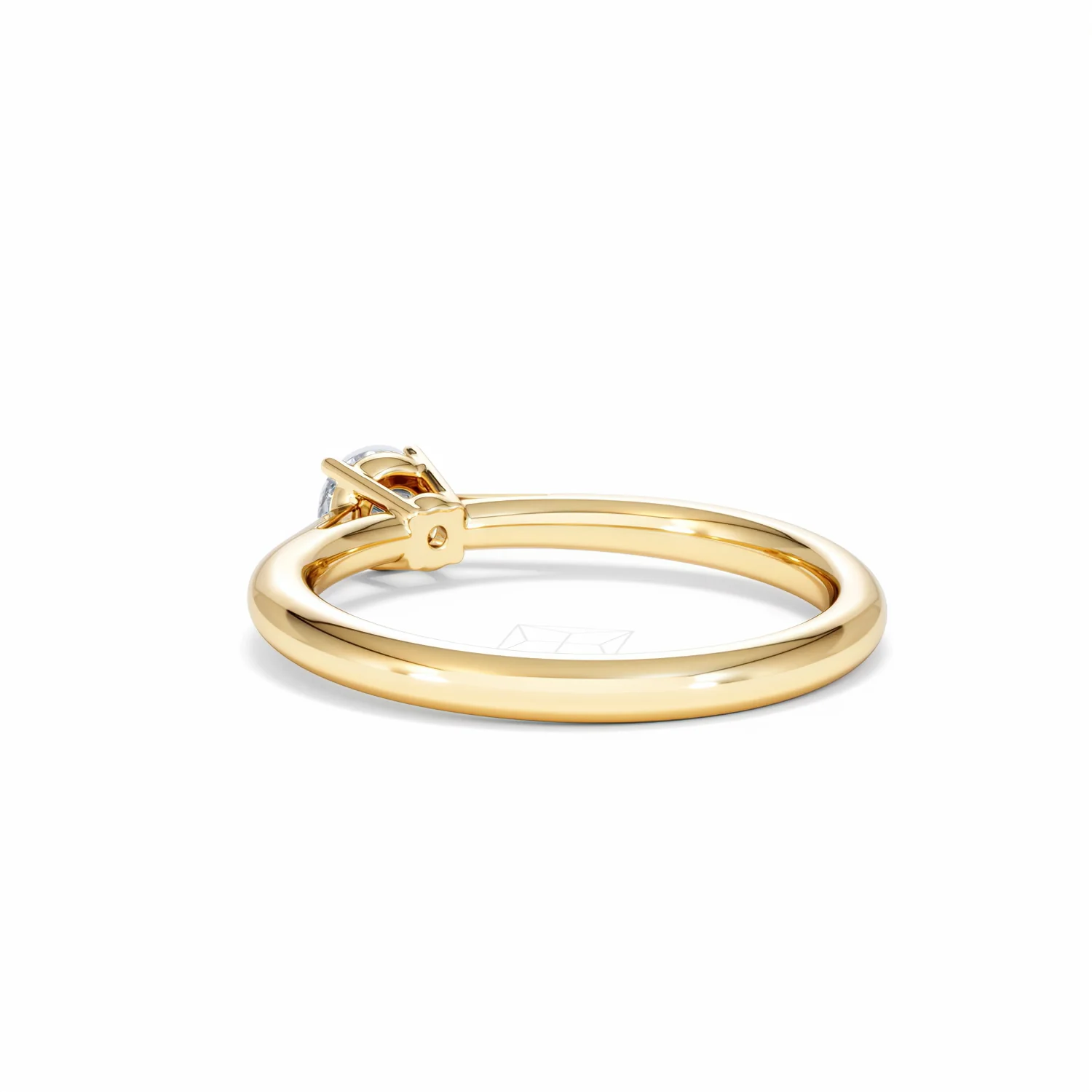 Engagement Ring Elysia 0.33ct Lab Diamond G/Vs in 18K Gold - Image 55