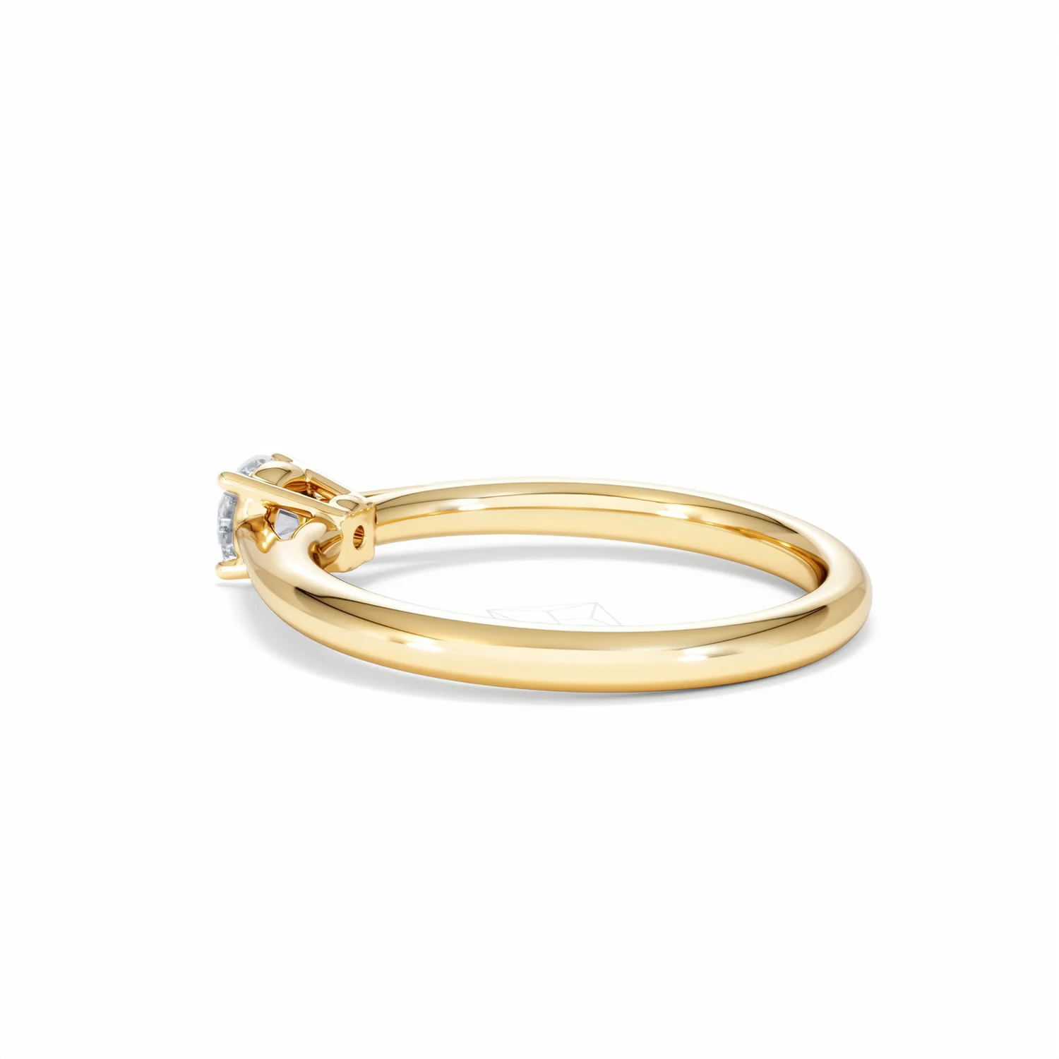 Engagement Ring Elysia 0.33ct Lab Diamond G/Vs in 18K Gold - Image 61