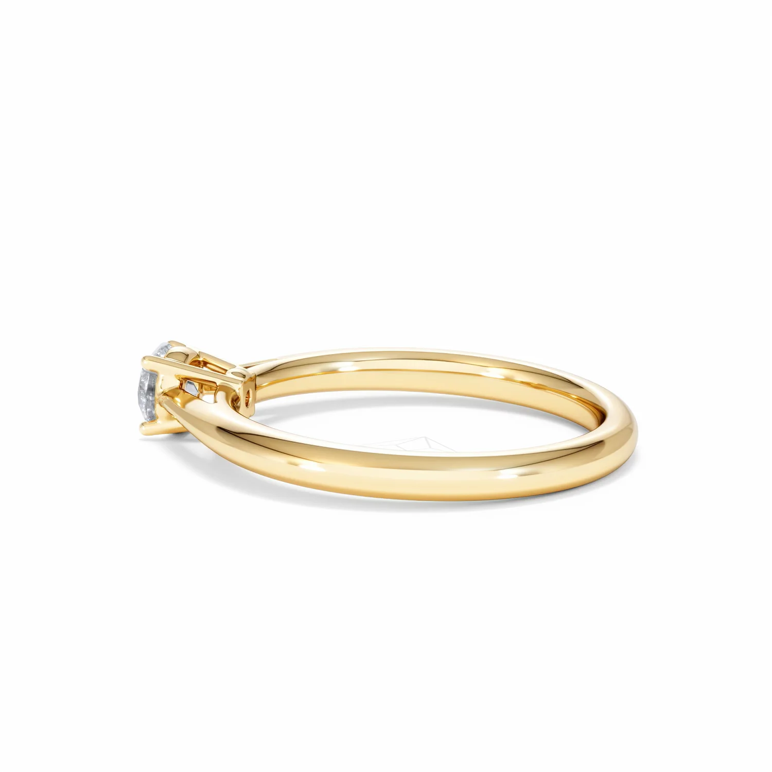 Engagement Ring Elysia 0.33ct Lab Diamond G/Vs in 18K Gold - Image 64