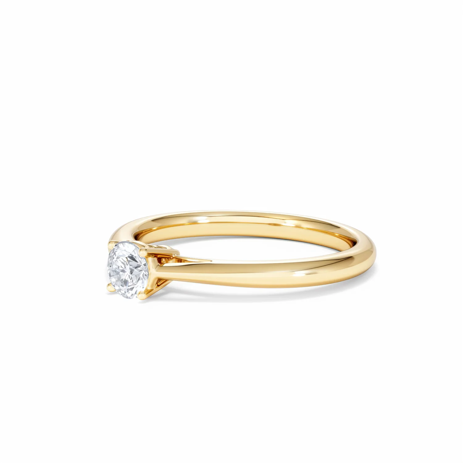 Engagement Ring Elysia 0.33ct Lab Diamond G/Vs in 18K Gold - Image 78