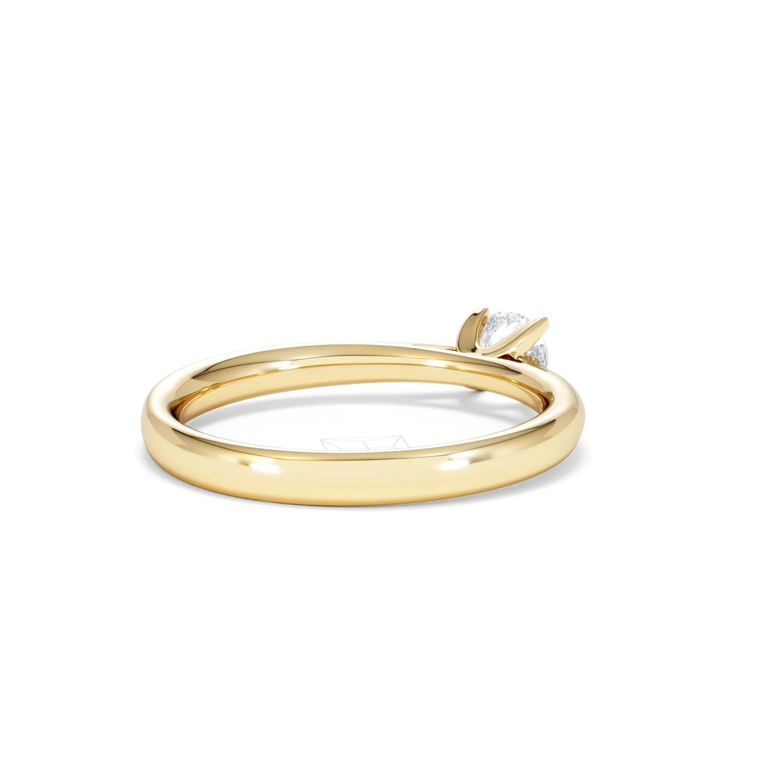 Engagement Ring Grace 0.33ct Lab Diamond G/Vs in 18K Gold - Image 40