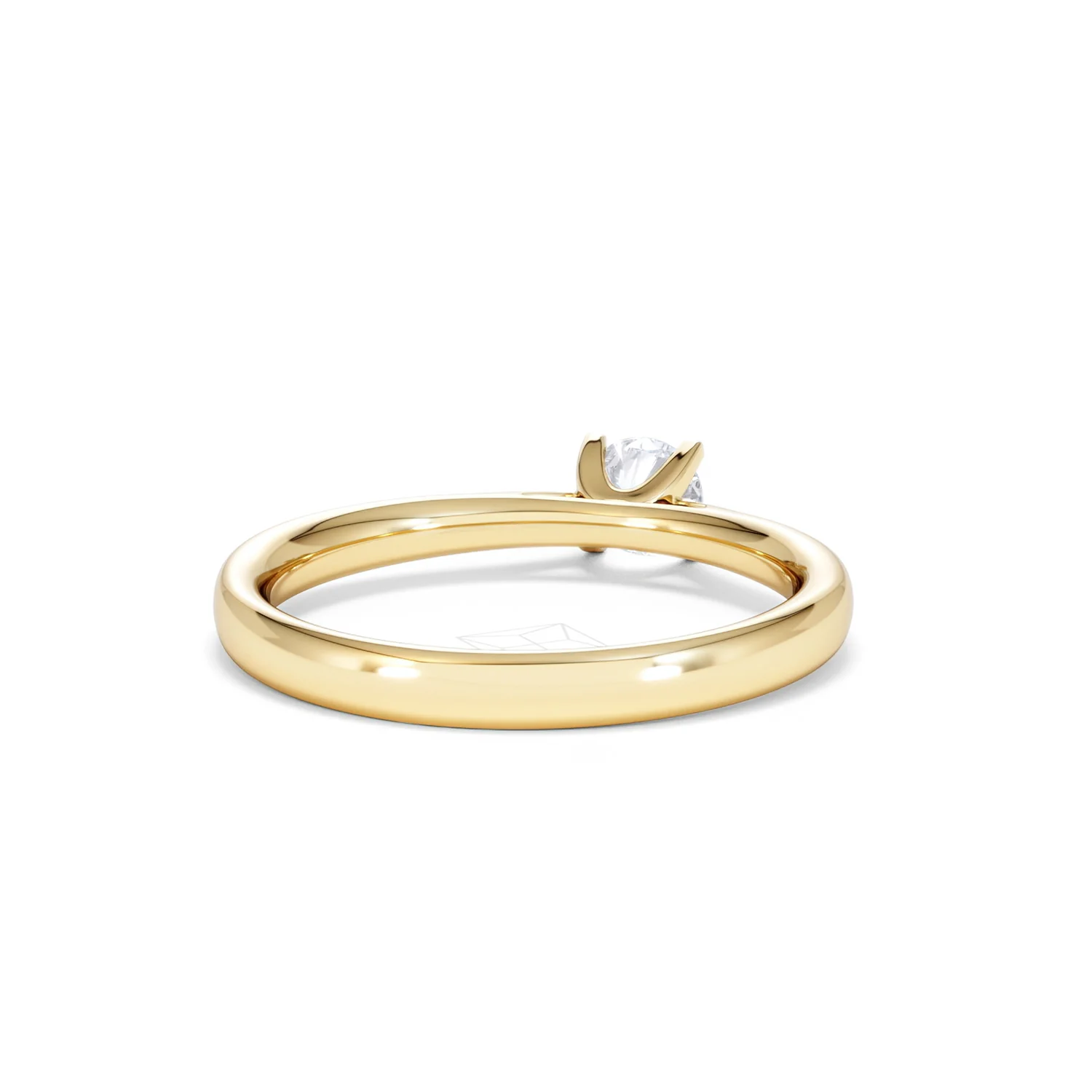 Engagement Ring Grace 0.33ct Lab Diamond G/Vs in 18K Gold - Image 44