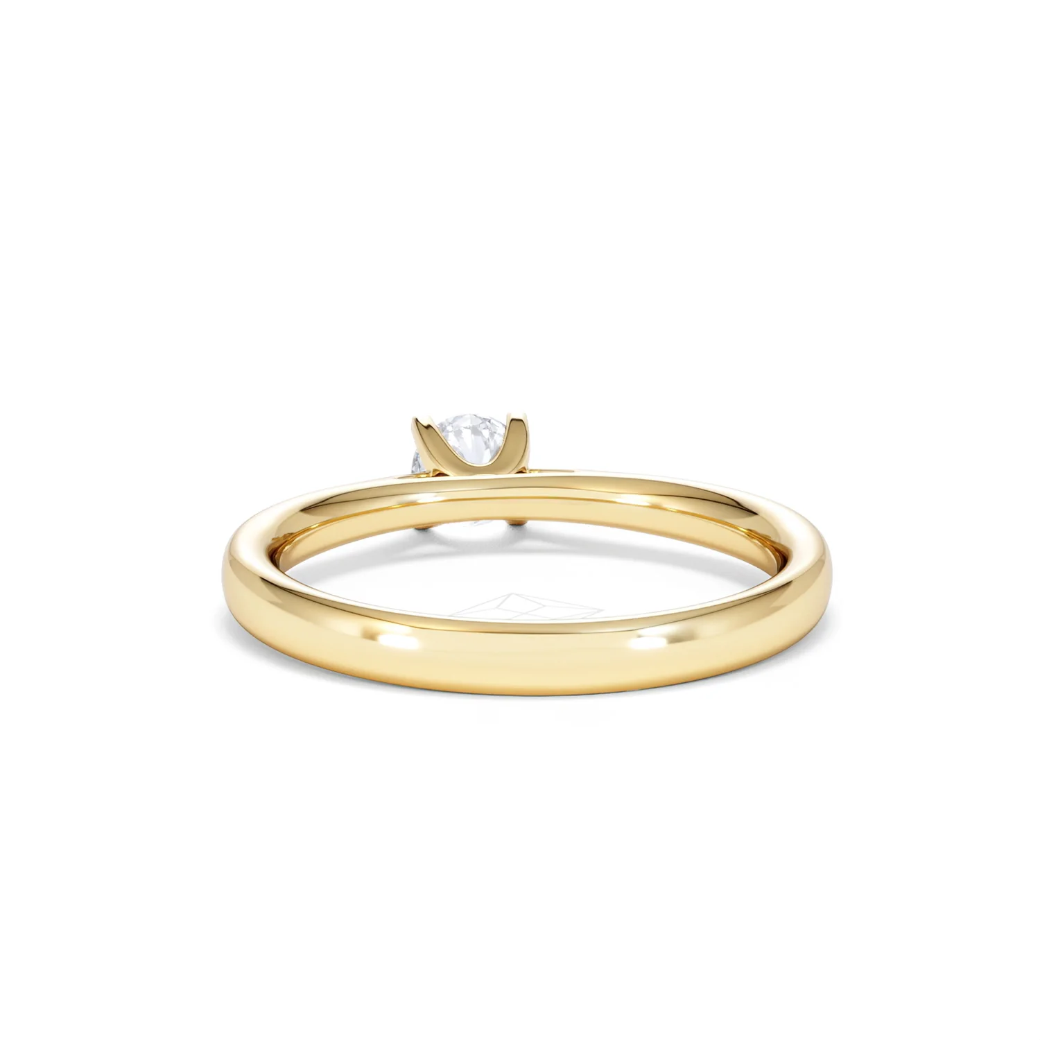 Engagement Ring Grace 0.33ct Lab Diamond G/Vs in 18K Gold - Image 50