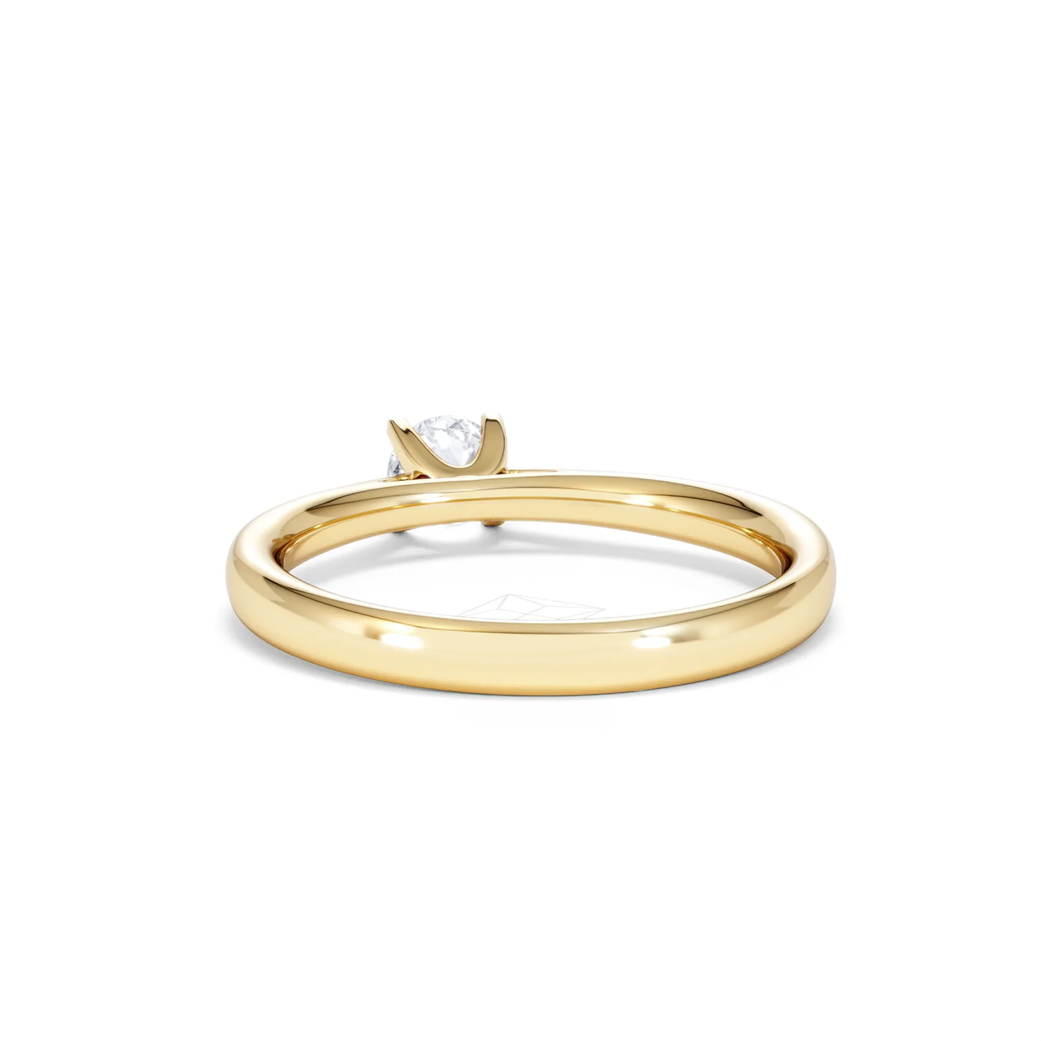 Engagement Ring Grace 0.33ct Lab Diamond G/Vs in 18K Gold - Image 51
