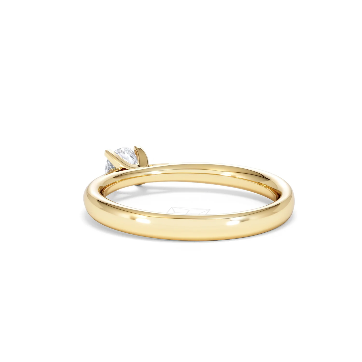Engagement Ring Grace 0.33ct Lab Diamond G/Vs in 18K Gold - Image 55