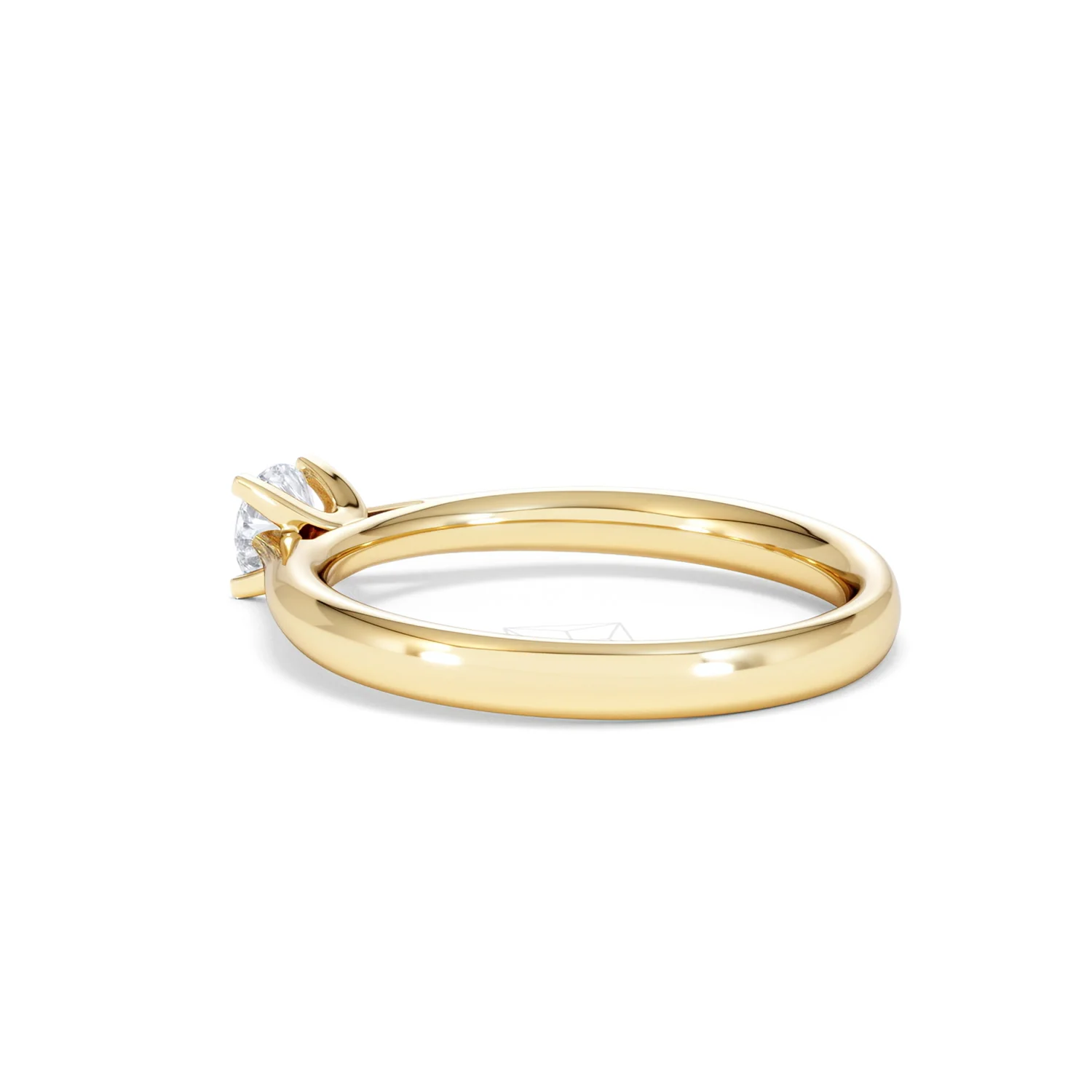 Engagement Ring Grace 0.33ct Lab Diamond G/Vs in 18K Gold - Image 60