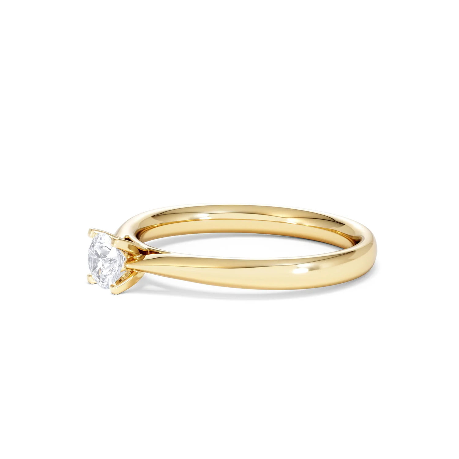 Engagement Ring Grace 0.33ct Lab Diamond G/Vs in 18K Gold - Image 75