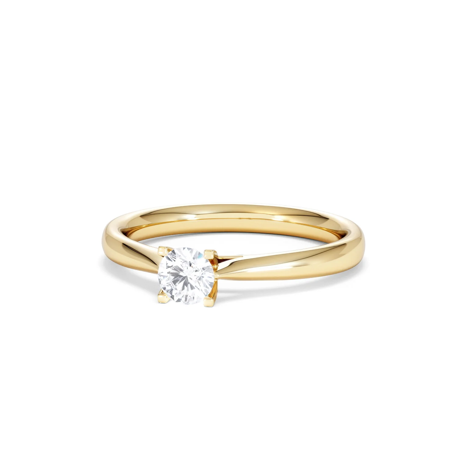 Engagement Ring Grace 0.33ct Lab Diamond G/Vs in 18K Gold - Image 84