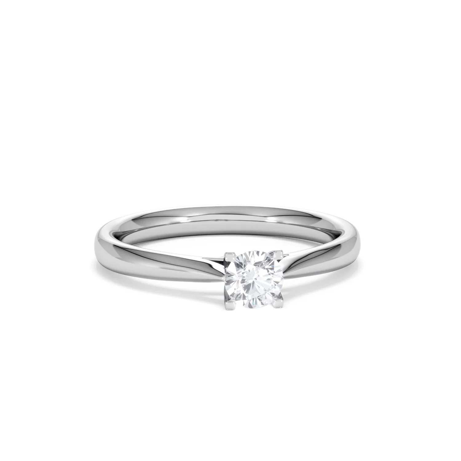 Engagement Ring Grace 0.33ct Lab Diamond G/Vs in Platinum - Image 10