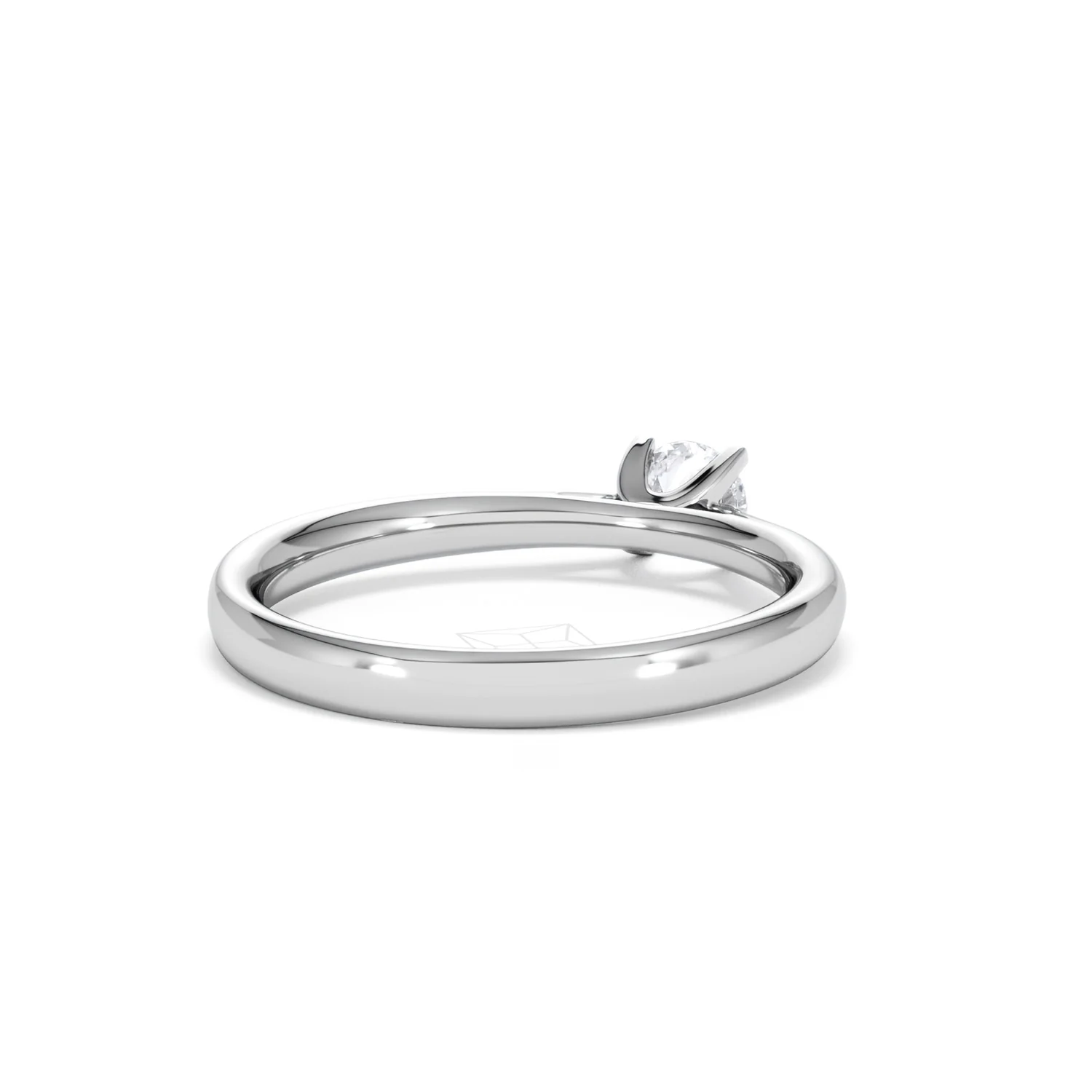 Engagement Ring Grace 0.33ct Lab Diamond G/Vs in Platinum - Image 42