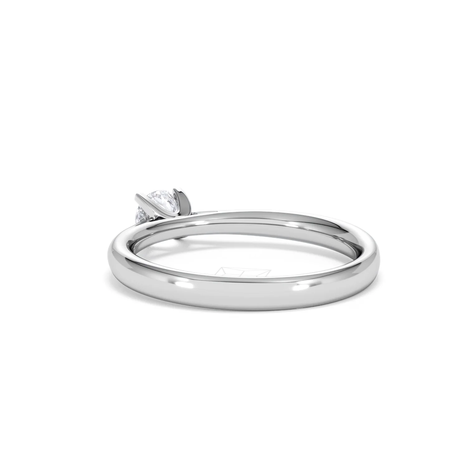 Engagement Ring Grace 0.33ct Lab Diamond G/Vs in Platinum - Image 55