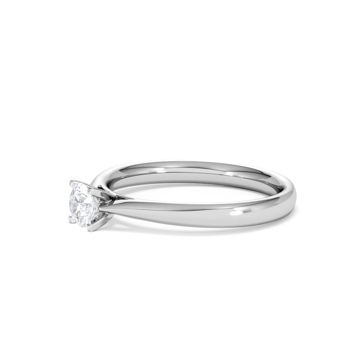 Engagement Ring Grace 0.33ct Lab Diamond G/Vs in Platinum - Image 75