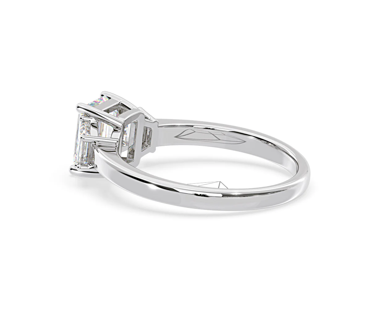 Erika Lab Diamond 1.70ct Emerald Cut Ring in 18K White Gold F/VS1 - Image 33